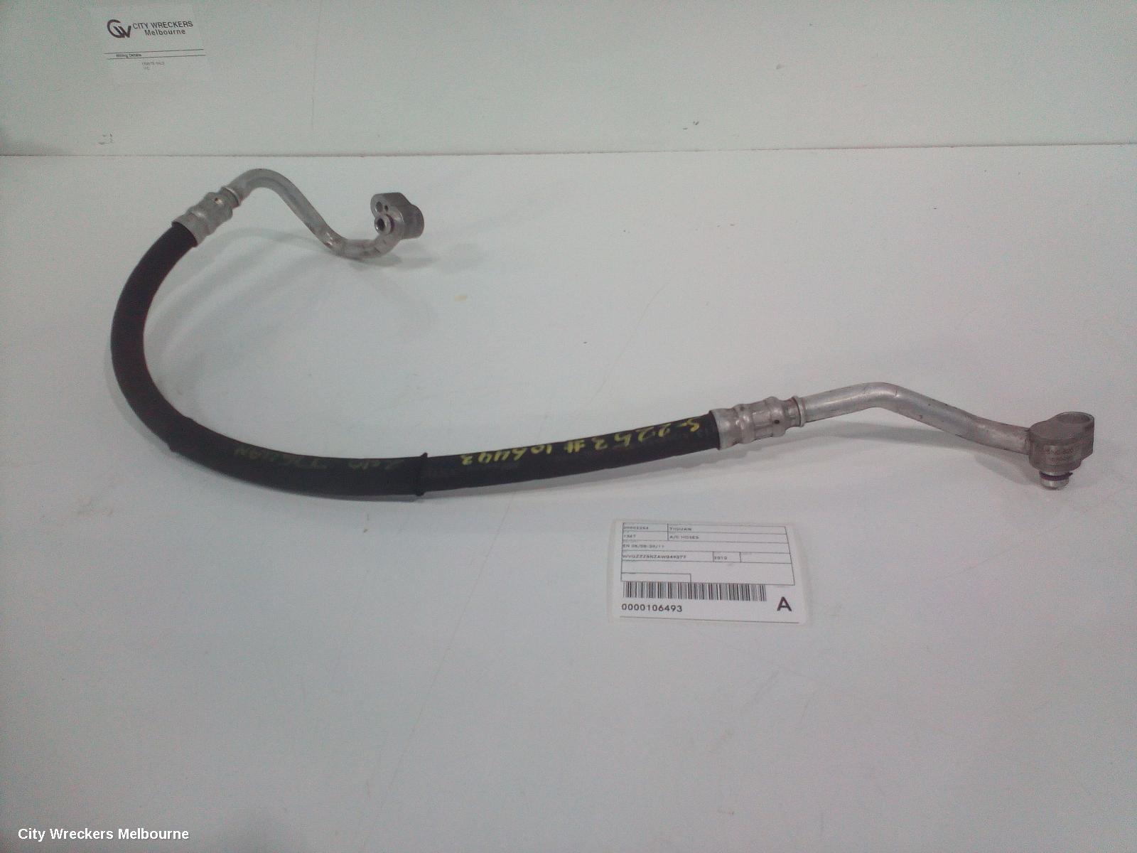 VOLKSWAGEN TIGUAN A/C HOSES, 5N 05/2008 - 09/2011 - Image 3