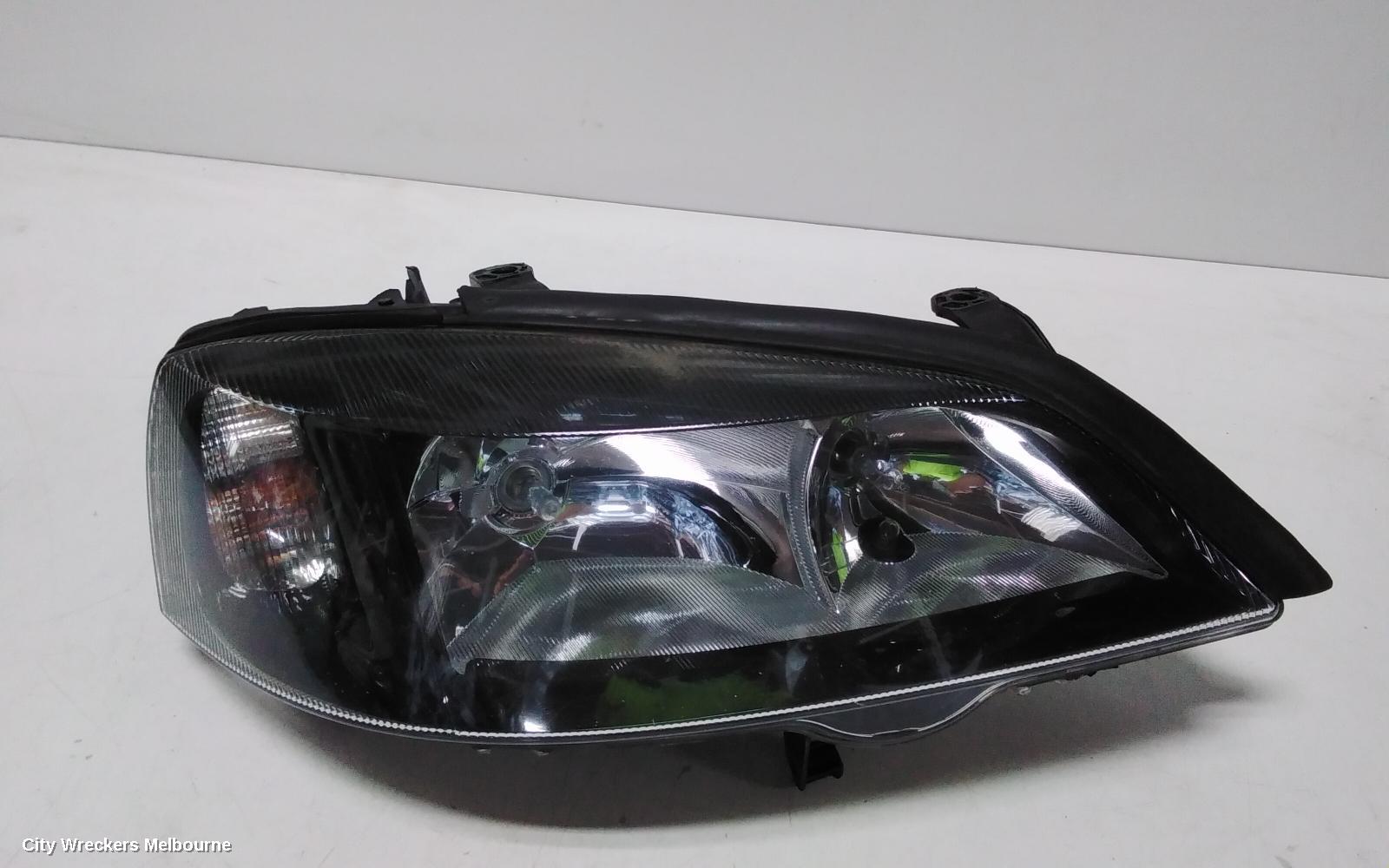 HOLDEN ASTRA RIGHT HEADLAMP, TS, BLACK, INSERT TYPE, 09/1998 - 10/2006 - Image 2