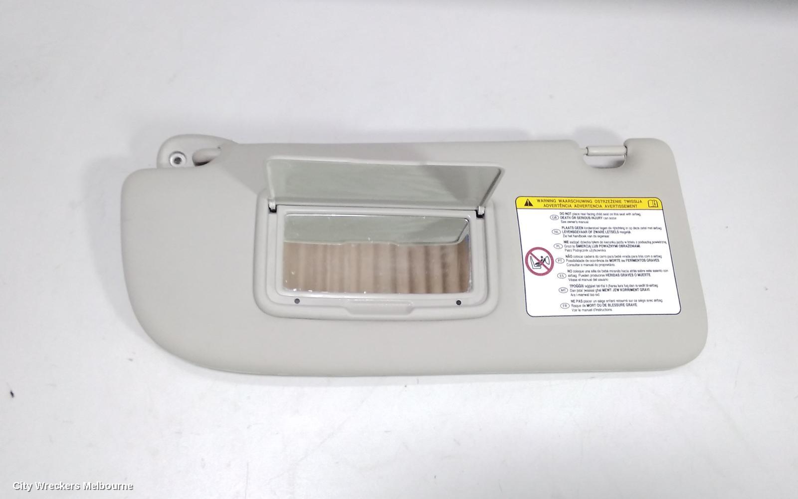 HOLDEN COLORADO SUNVISOR, RG 7, LH SIDE, 12/2012 - 06/2016 - Image 2