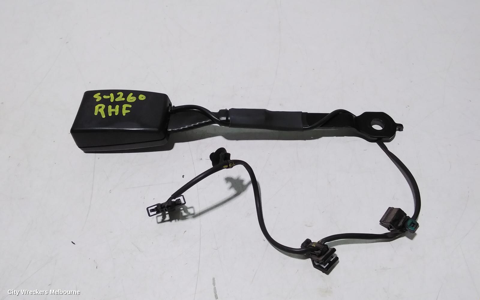 AUDI Q3 SEATBELT/STALK, RH FRONT, SEAT BELT STALK ONLY, 8U, 03/2012 - 12/2018 - Image 1