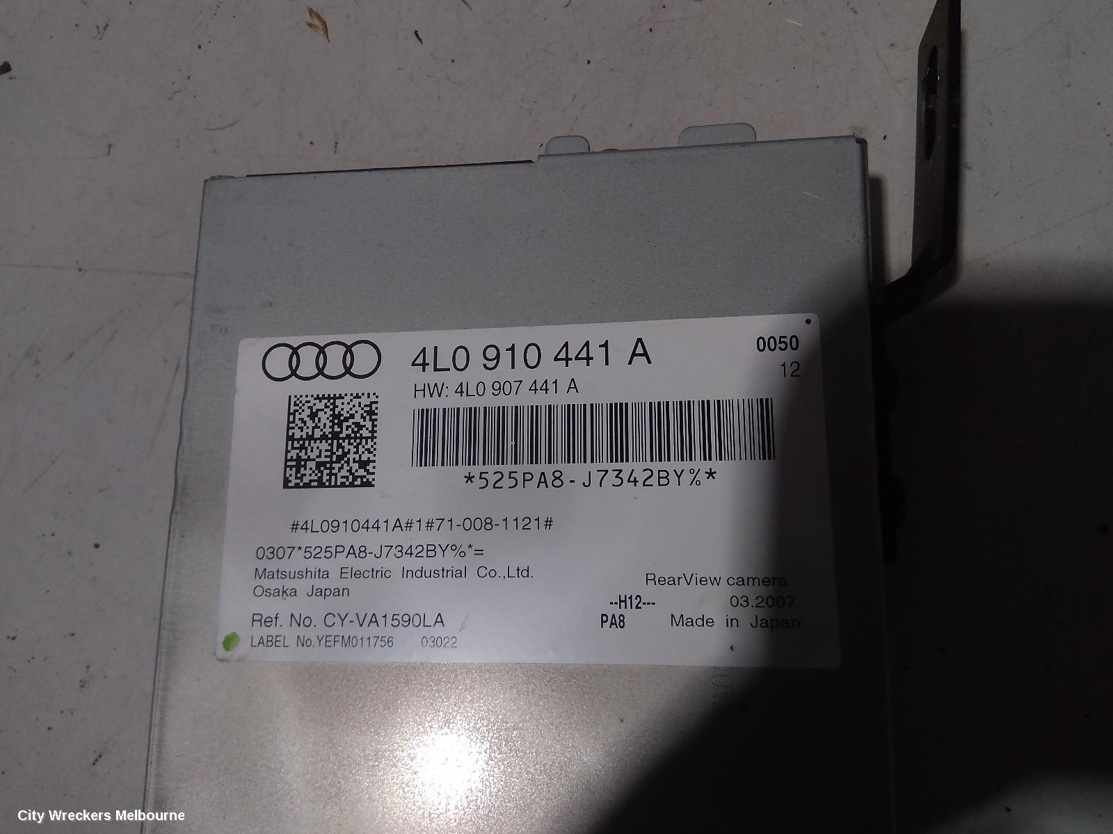 AUDI Q7, 4L, 09/2006 - 08/2015, REAR VIEW CAMERA MODULE P/N 4L0 910 441 A: 82397 - Image 2