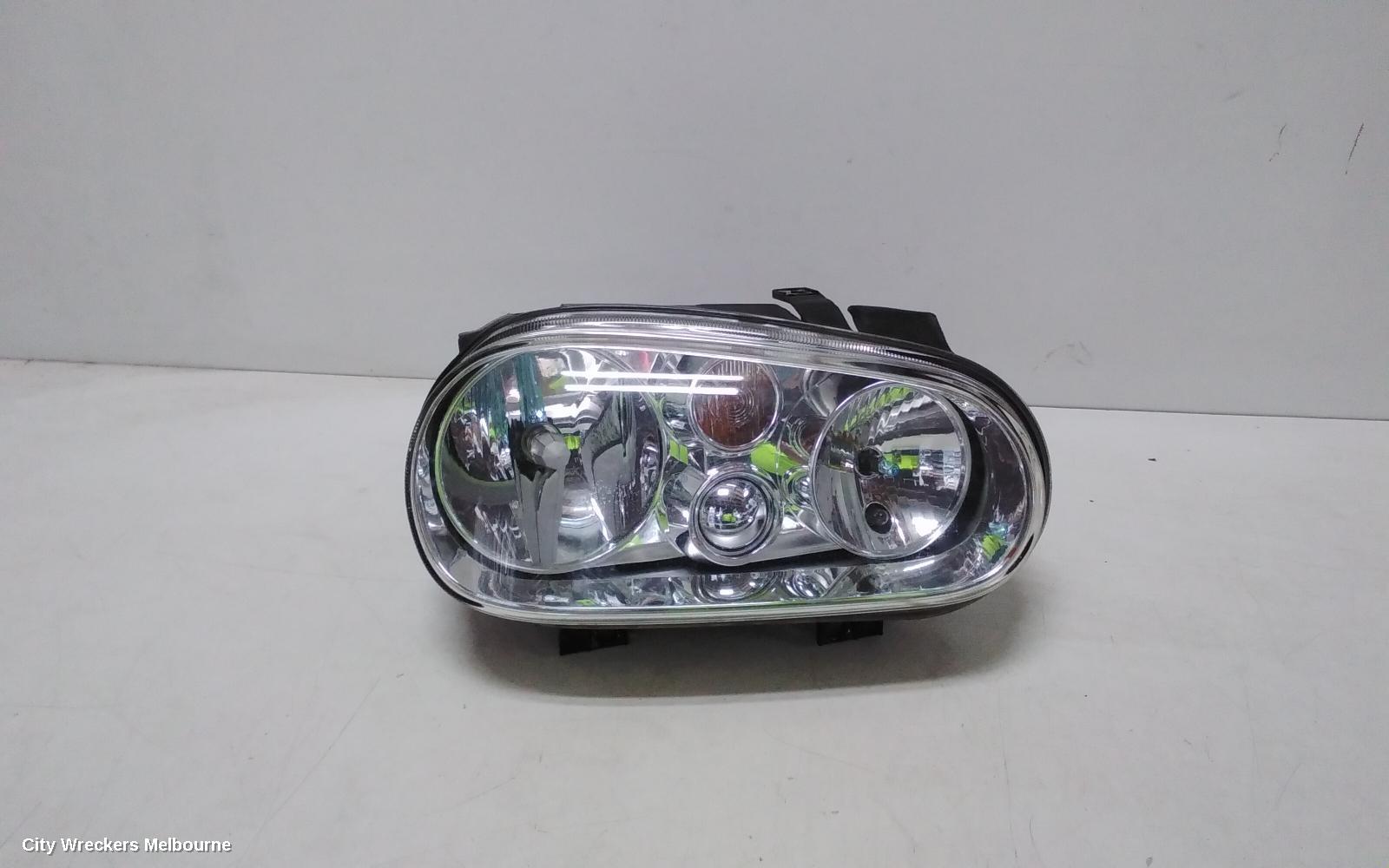 VOLKSWAGEN GOLF RIGHT HEADLAMP, GEN 4, HALOGEN TYPE, 4 GLOBES, W/ FOG, 09/1998 - 06/2004 (AUS ONLY) - Image 2
