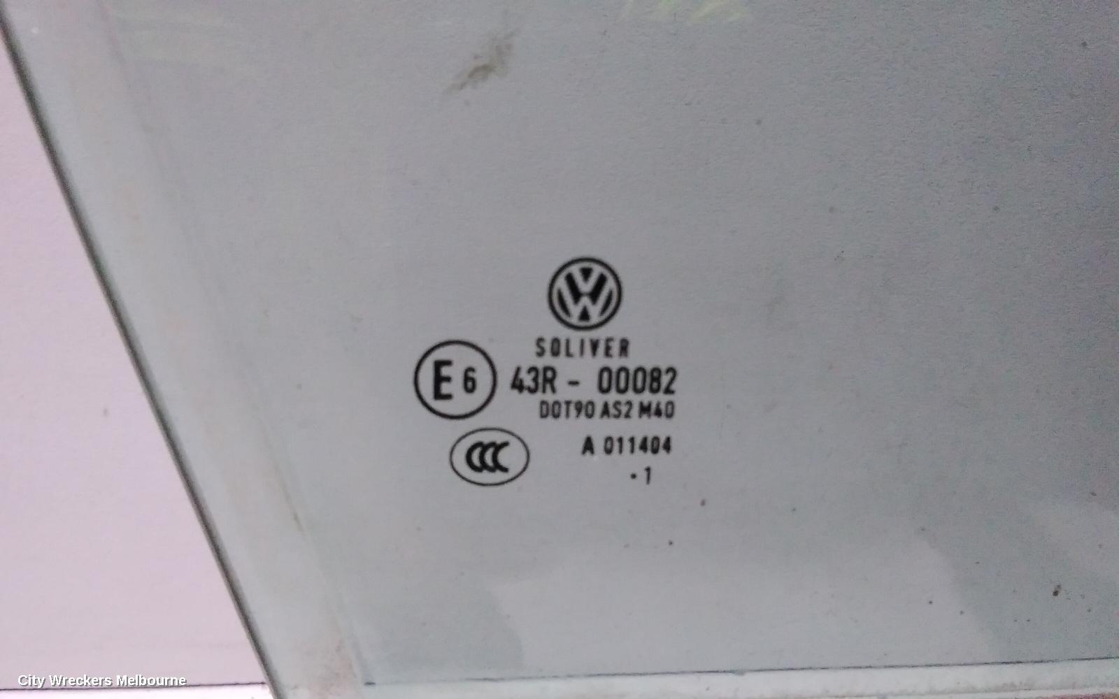 VOLKSWAGEN PASSAT RIGHT FRONT DOOR WINDOW, 3C/MK6 B6-B7, SEDAN/WAGON, 03/2006 - 05/2015 - Image 2