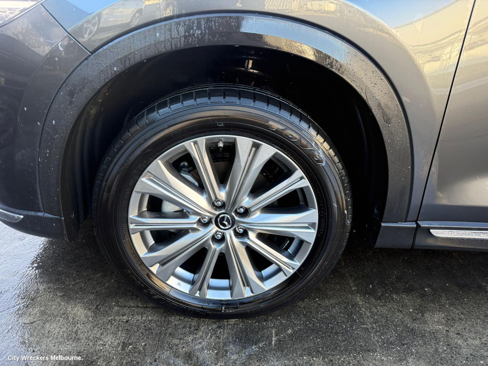 MAZDA CX8 WHEEL MAG, FACTORY, 19X7IN, 10 TWIN-SPOKE, SILVER, KG, 05/2018 - 12/2023 - Image 1