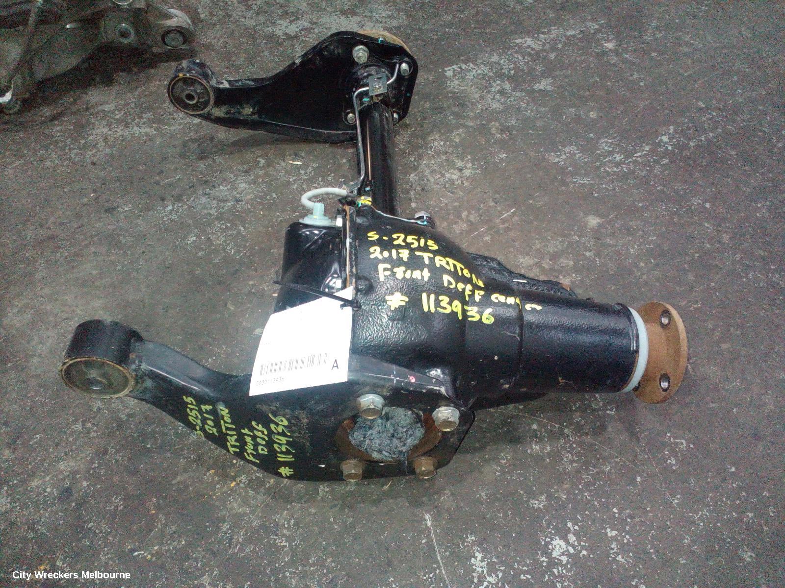 MITSUBISHI TRITON DIFFERENTIAL CENTRE, FRONT, 2.4, DIESEL, AUTO T/M, MQ-MR, 3.917 RATIO, 03/2015 ONWARDS - Image 2