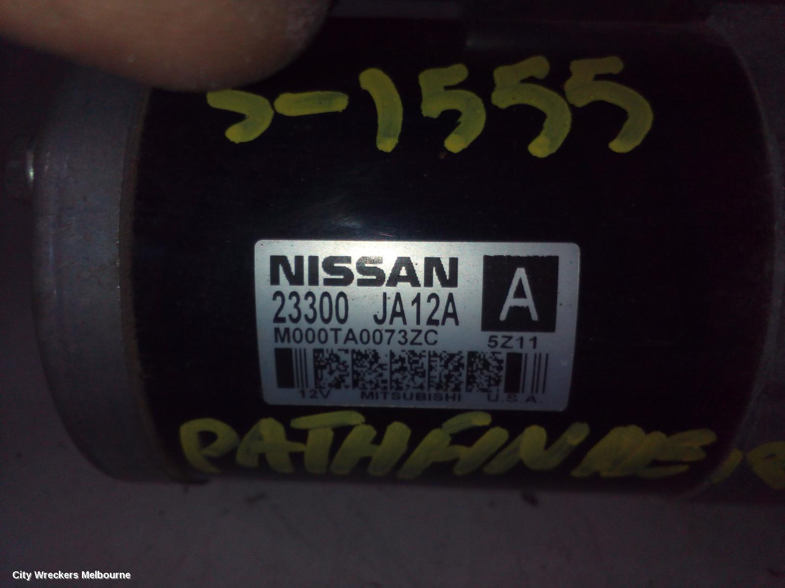 NISSAN PATHFINDER STARTER, PETROL, 3.5, VQ35, R52, 10/2013 - 04/2021 - Image 1