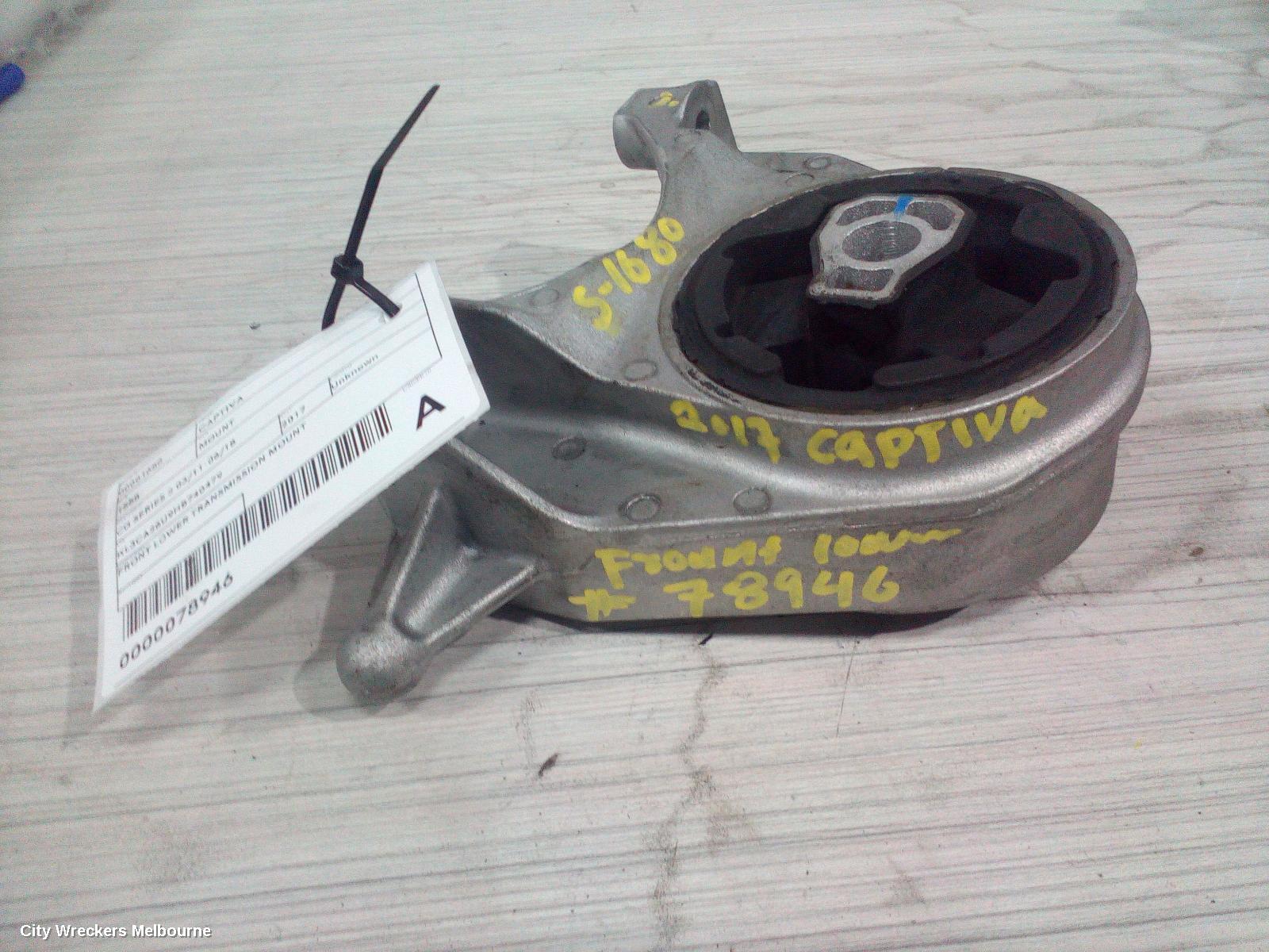 HOLDEN CAPTIVA MOUNT, CG SERIES 2 03/2011 - 06/2018 - Image 2