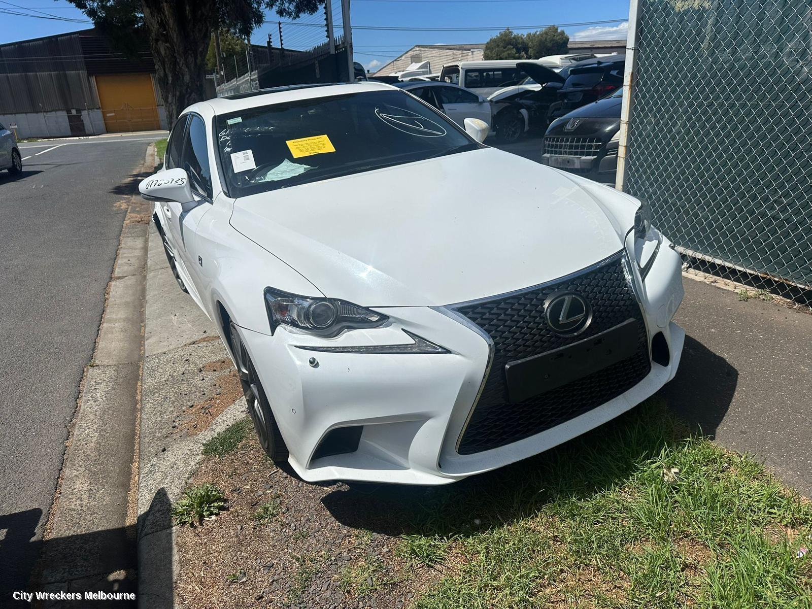 LEXUS IS SERIES CONSOLE, XE30, CONSOLE ASSY, LEATHER, W/ RED STITCHING, 04/2013 - 09/2016 - Image 3
