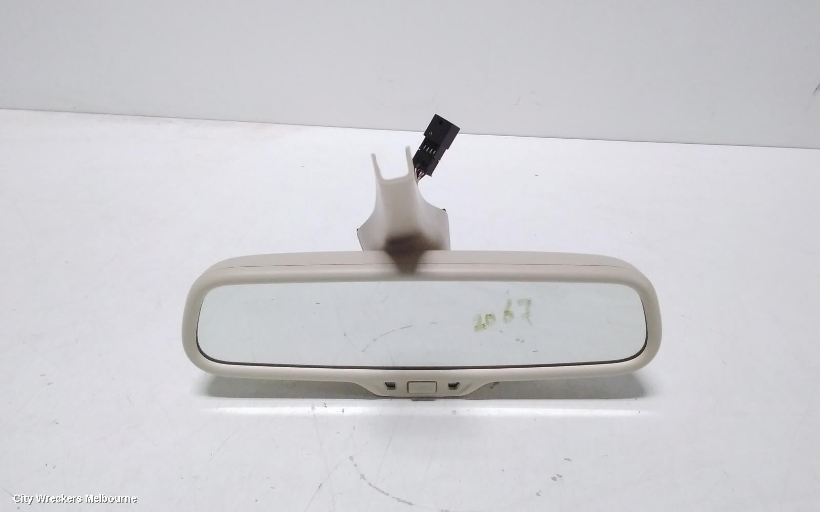 AUDI Q7 INTERIOR MIRROR, 4L, BLACK PLUG, 09/2006 - 08/2015 - Image 2