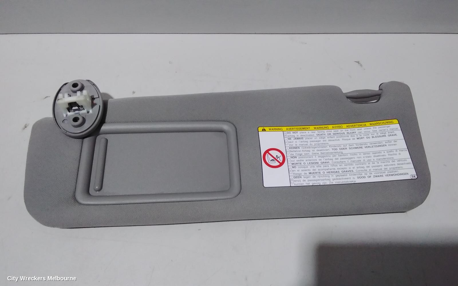 TOYOTA CAMRY SUNVISOR, ASV50/AVV50, LH SIDE, NON LAMP TYPE, 12/2011 - 10/2017 - Image 2