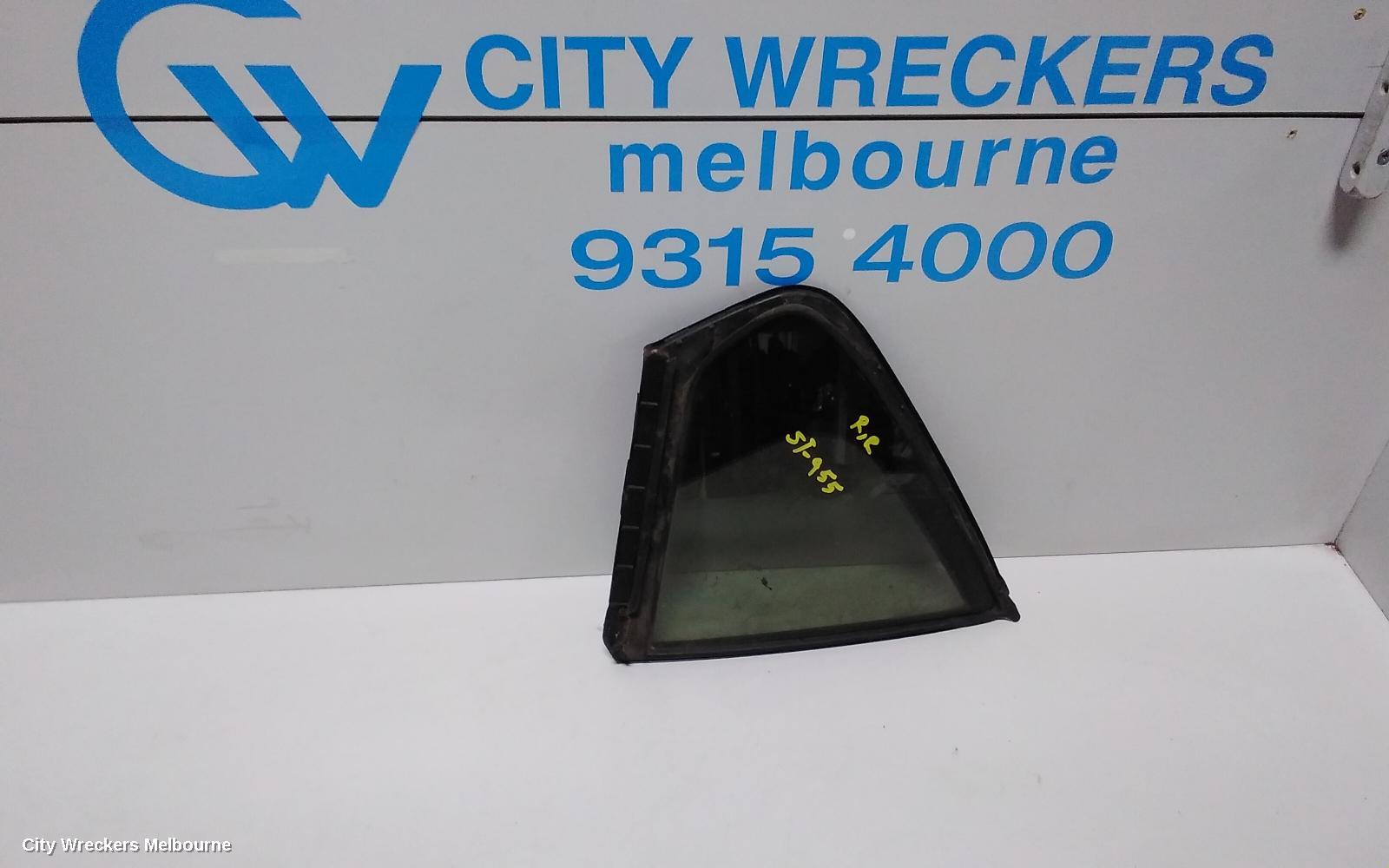 HONDA ACCORD RIGHT REAR 1/4 DOOR GLASS, 8TH GEN, EURO (VIN JHMCU), SEDAN, 07/2011 - 12/2015 - Image 1