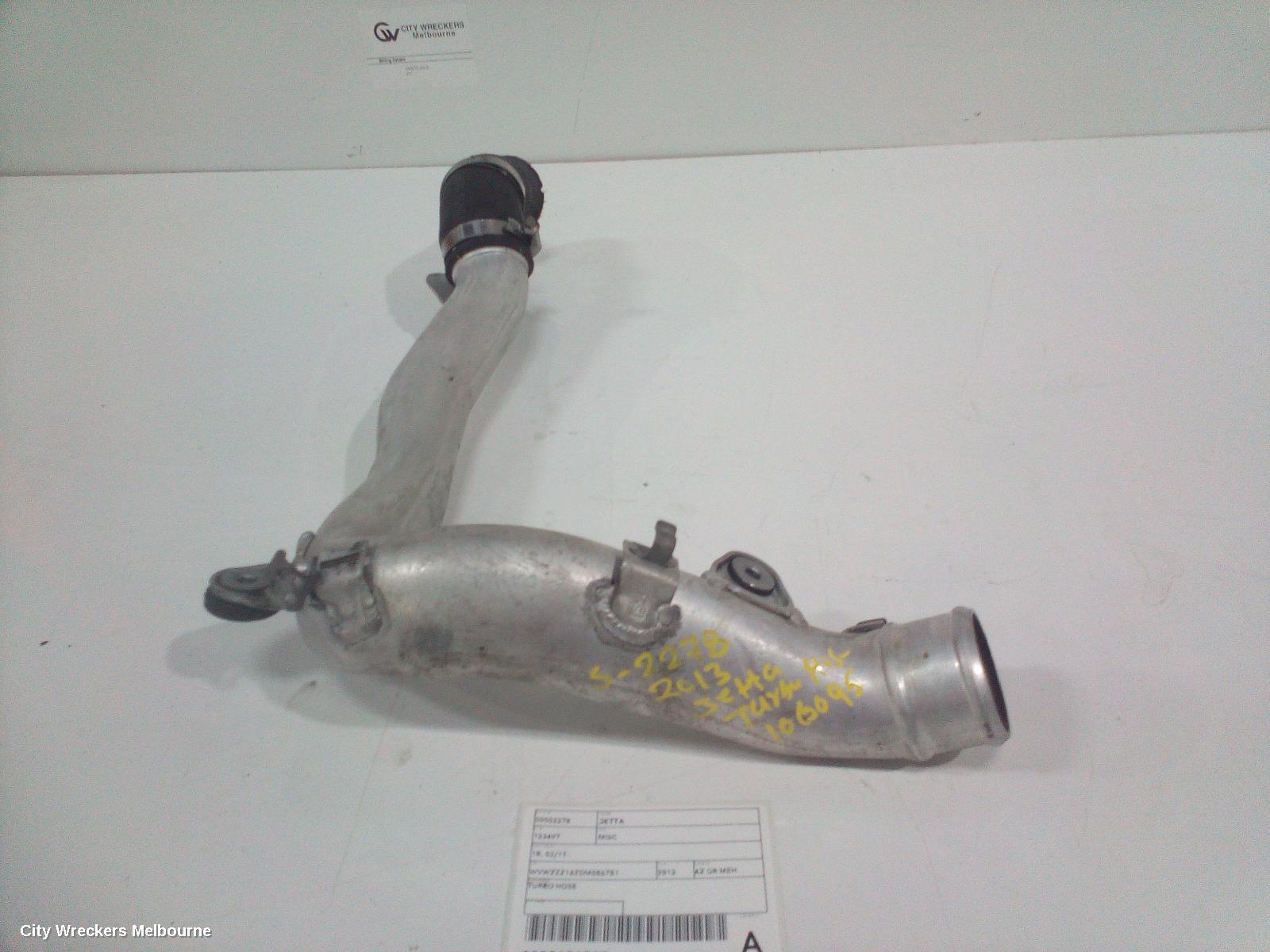 VOLKSWAGEN JETTA, 1B, 02/2011 ONWARDS, TURBO HOSE: 106095 - Image 1