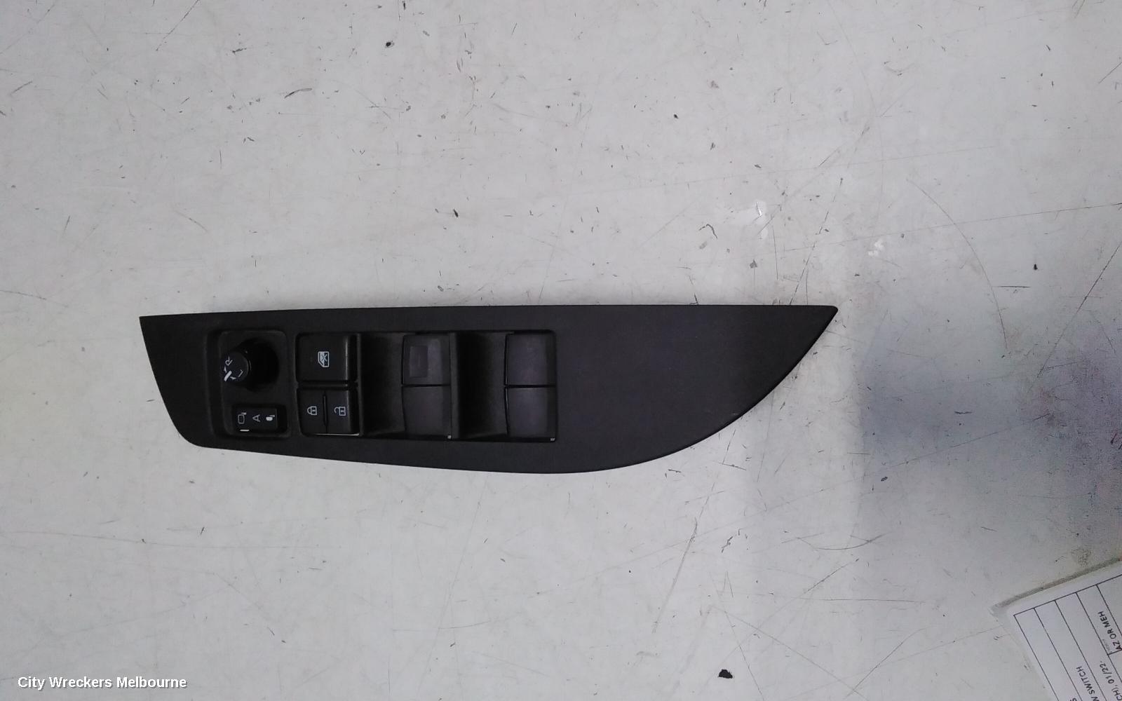 TOYOTA COROLLA CROSS PWR DR WIND SWITCH, XG10, RH FRONT (MASTER SWITCH), 01/2022 ONWARDS - Image 1