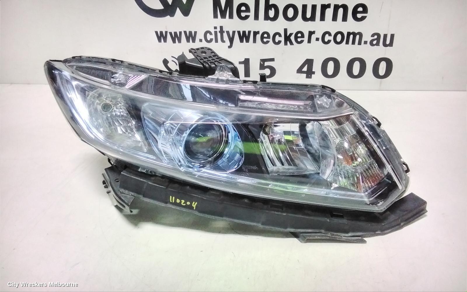 HONDA CIVIC RIGHT HEADLAMP, 9TH GEN, SEDAN (VIN JHMFB), HYBRID, 02/2012 - 12/2015 - Image 3