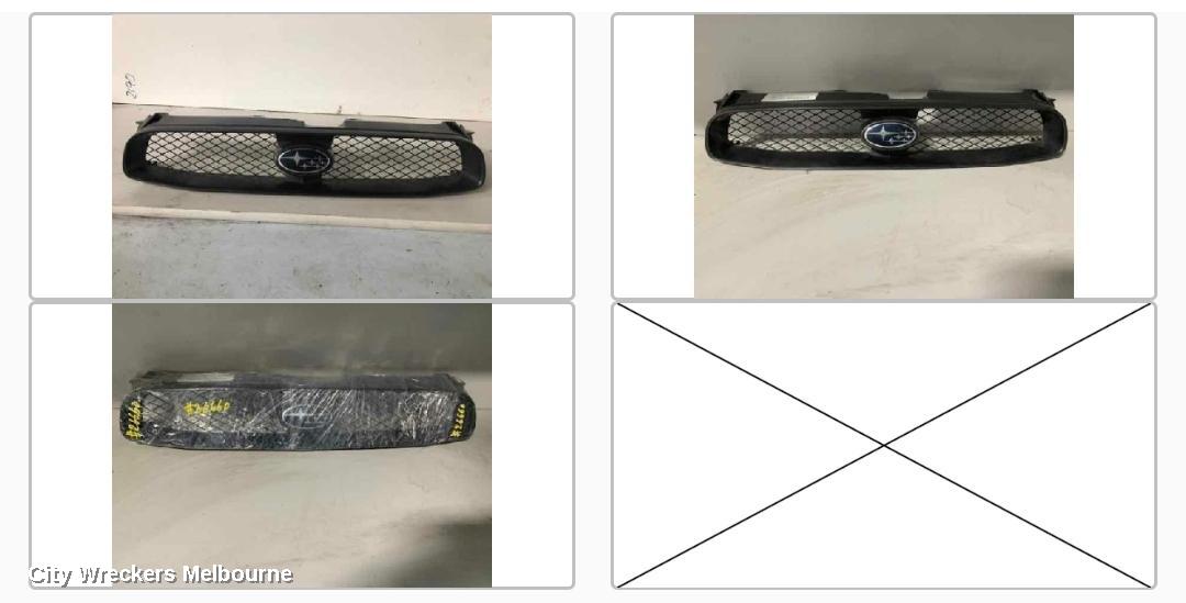 SUBARU LIBERTY GRILLE, 3RD GEN, SMALL HONEYCOMB PATTERN, 07/2001 - 08/2003 - Image 1
