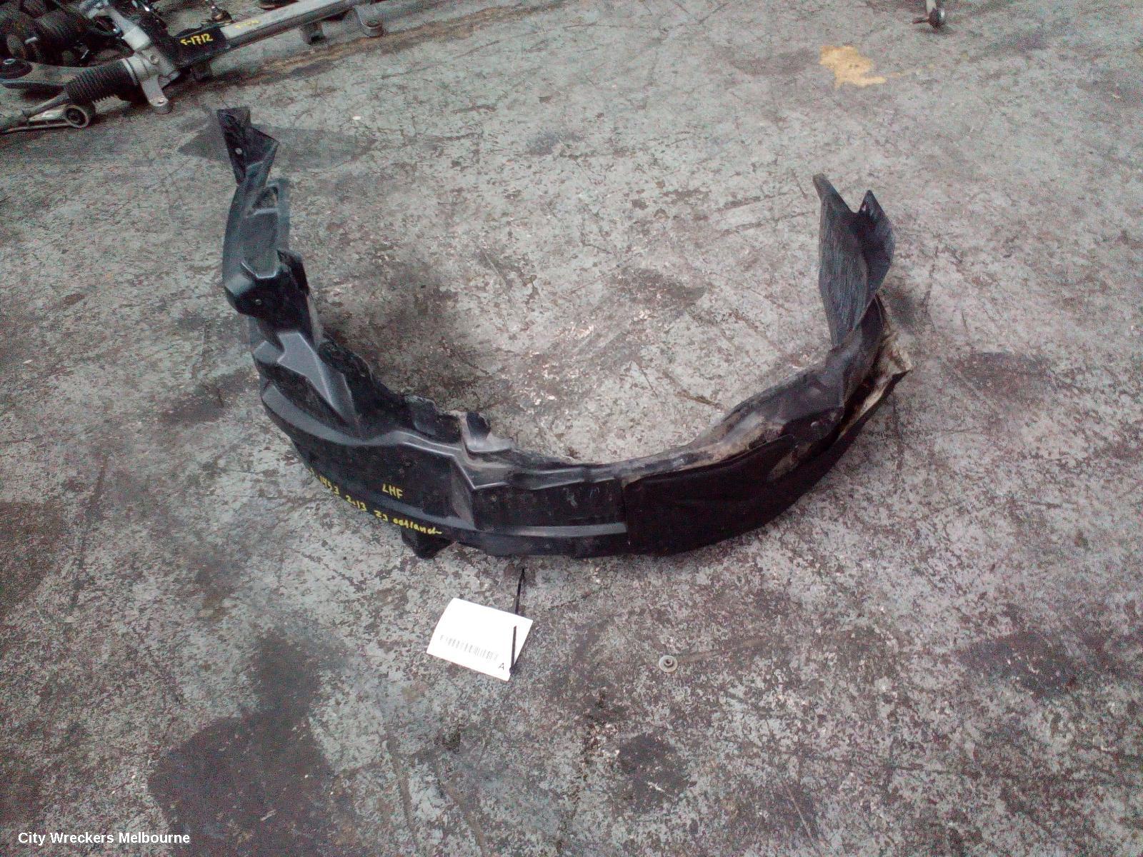 MITSUBISHI OUTLANDER LEFT GUARD LINER, ZJ, 10/2012 - 02/2014 - Image 1