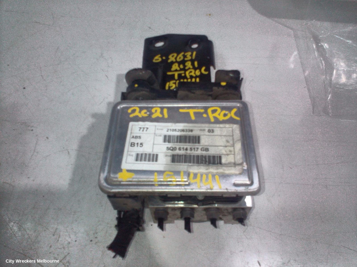 VOLKSWAGEN T-ROC ABS PUMP/MODULATOR, A1, P/N 5Q0614517GB, 03/2020 ONWARDS - Image 1