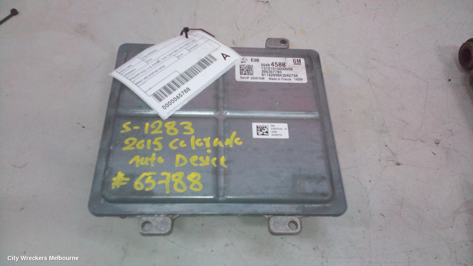 HOLDEN COLORADO ECU, ENGINE ECU, 2.8, DIESEL, P/N 12621842, ECU ONLY, RG, 01/2012 ONWARDS - Image 3