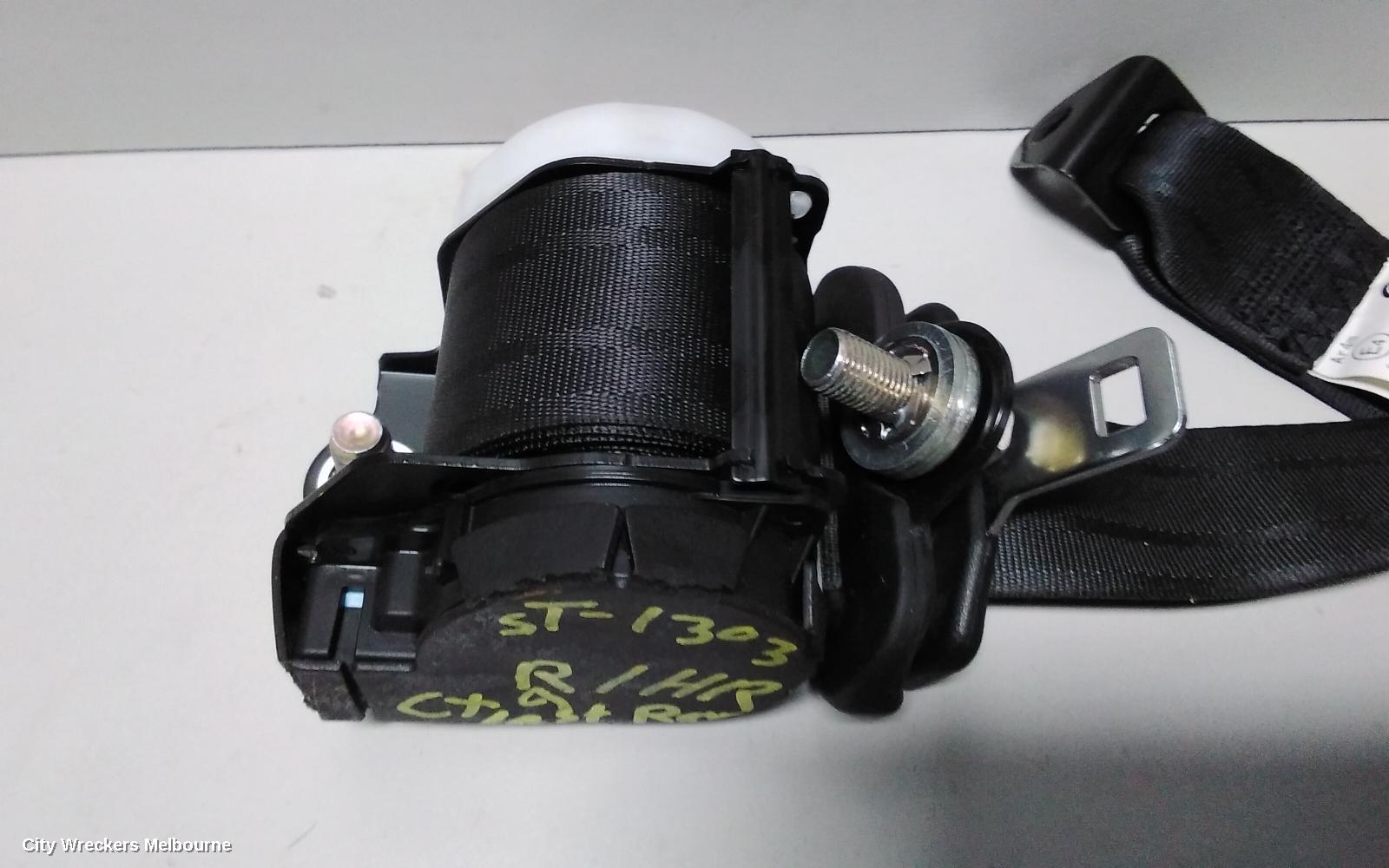 MAZDA CX9 SEATBELT/STALK, RH REAR 3RD ROW, SEAT BELT ONLY (NO STALK), TC, 07/2016 ONWARDS - Image 2
