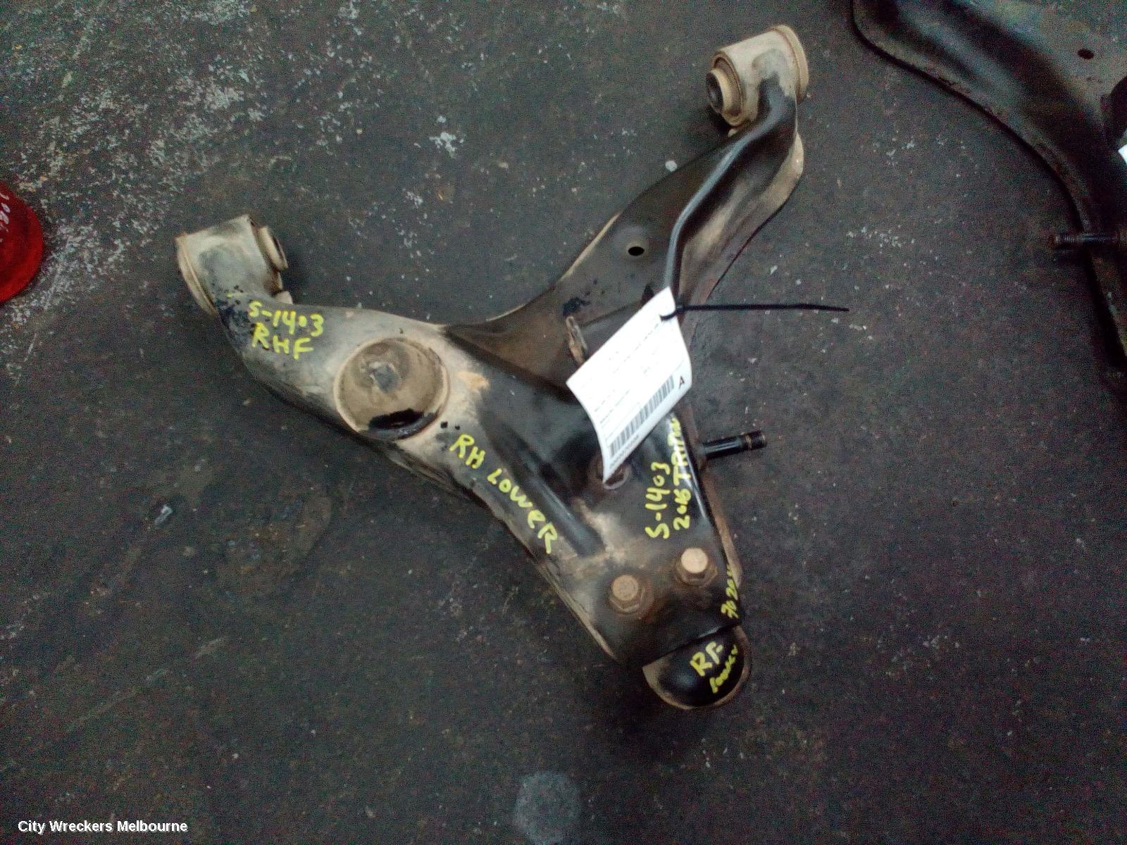 MITSUBISHI TRITON RIGHT FRONT LOWER CONTROL ARM, MQ-MR, 03/2015 - 10/2023 - Image 2