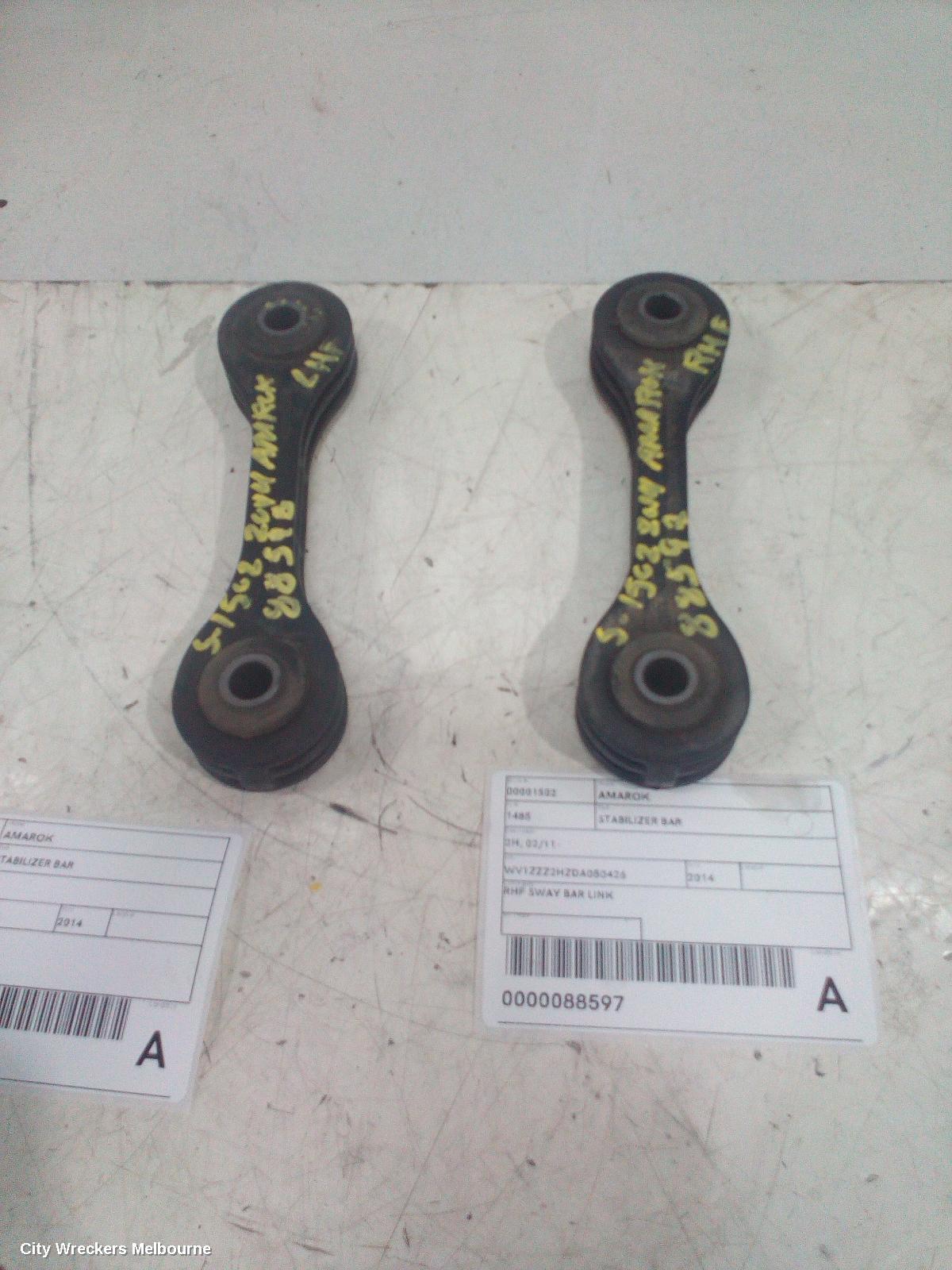 VOLKSWAGEN AMAROK STABILISER BAR, 2H, 02/2011 - 09/2022 - Image 2