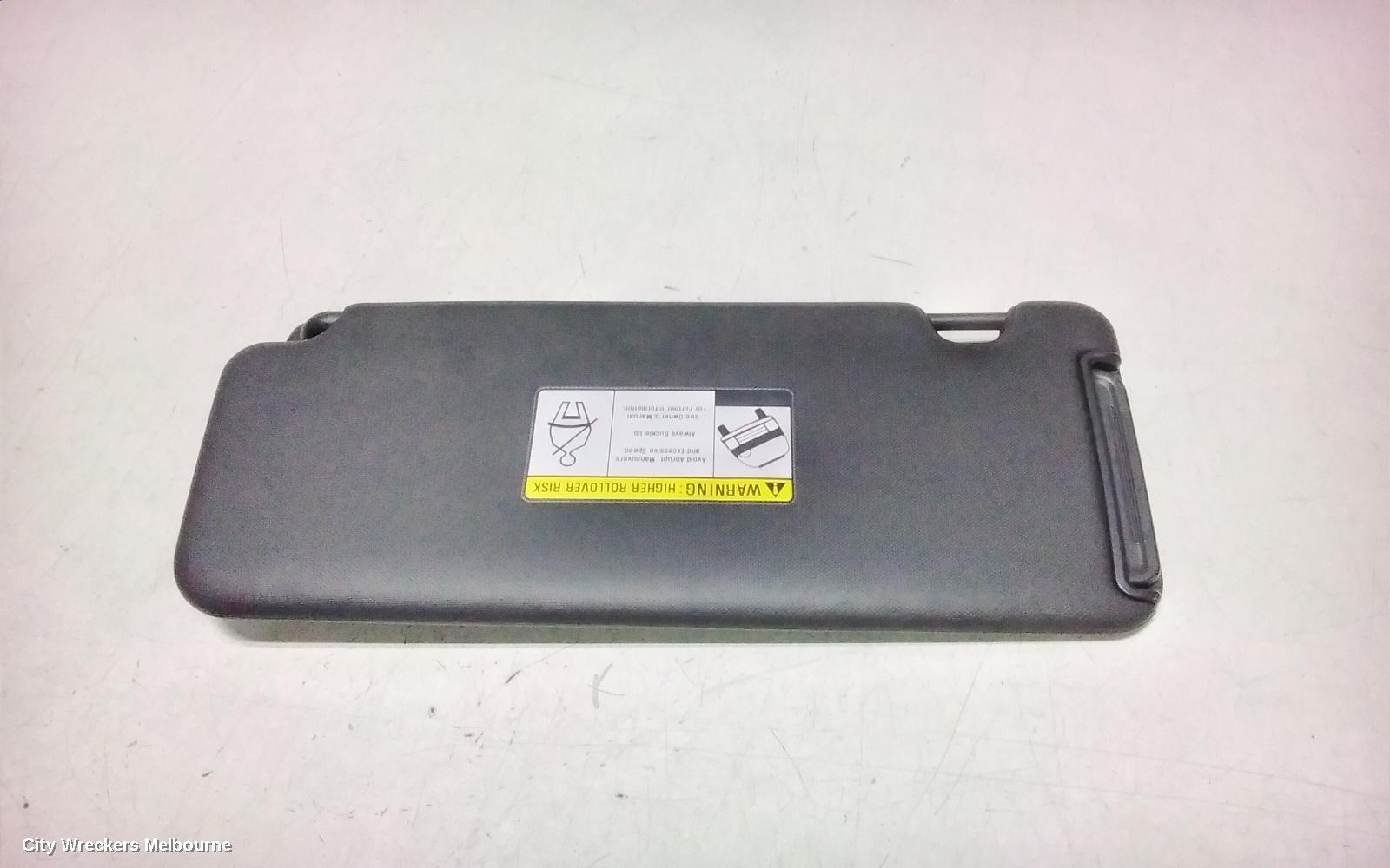 HYUNDAI TUCSON SUNVISOR, NX4, RH SIDE, BLACK, 02/2021 - 01/2024 - Image 3