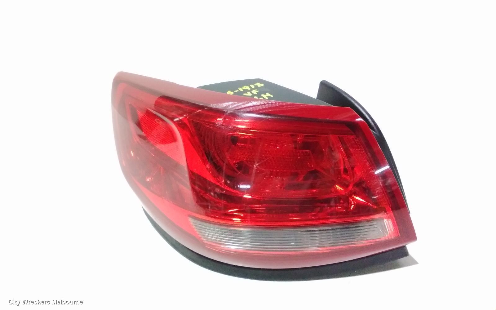 HOLDEN COMMODORE LEFT TAILLIGHT, VF, SEDAN, CLEAR TYPE, EVOKE/SV6/SS/INTERNATIONAL, 05/2013 - 12/2017 - Image 1
