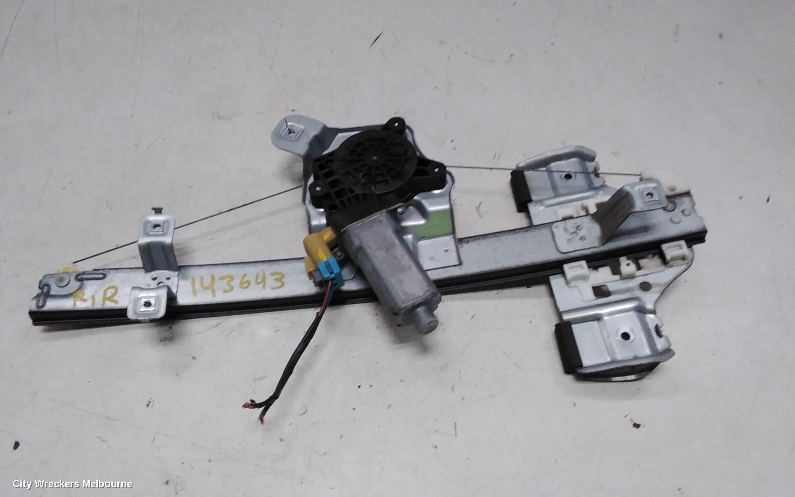 HOLDEN COMMODORE RIGHT REAR WND REG/MOTOR, VE-VF, WAGON, 08/2006 - 12/2017 - Image 2