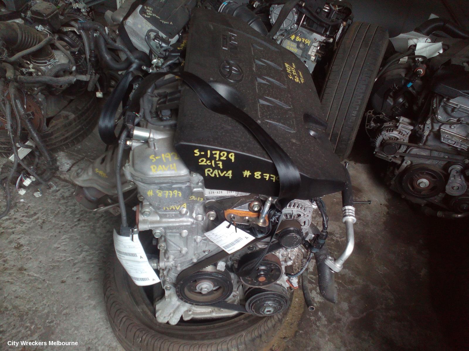 TOYOTA RAV4 ENGINE, PETROL, 2.0, 3ZR-FE, ZSA42R, 12/2012 - 11/2018 - Image 1