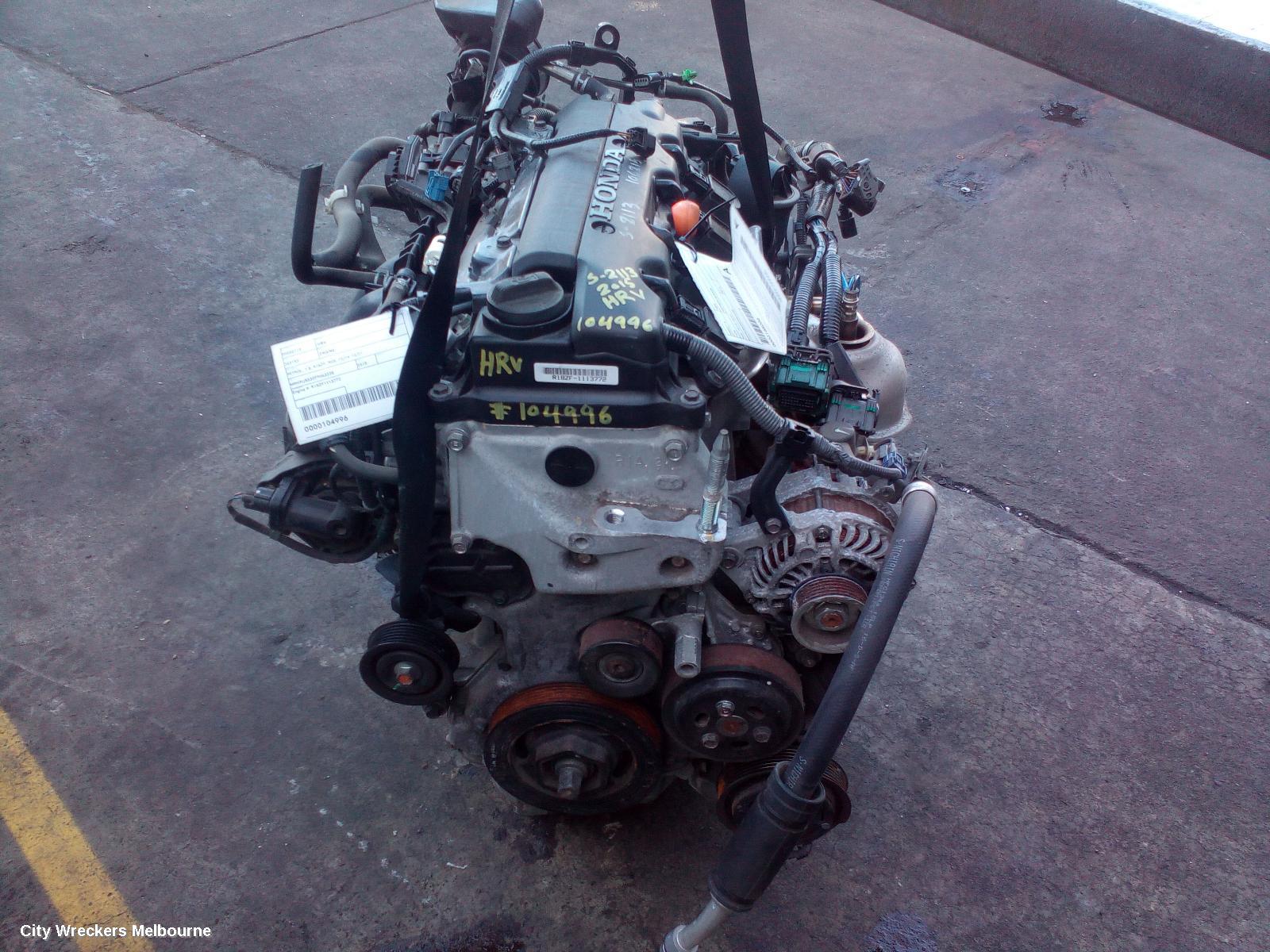 HONDA HRV ENGINE, PETROL, 1.8, R18ZF, RU5, 12/2014 - 10/2021 - Image 1