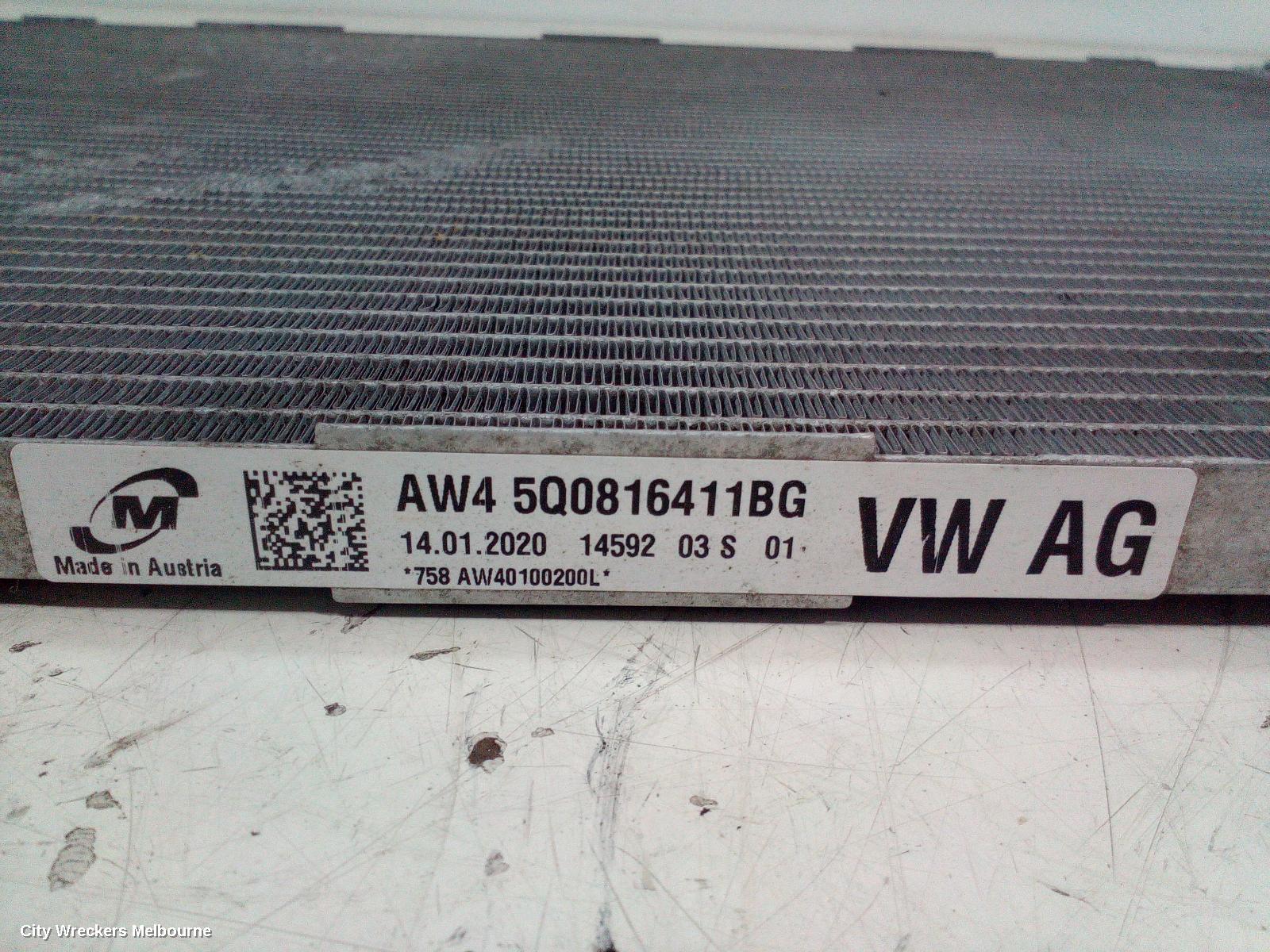 VOLKSWAGEN T-CROSS A/C CONDENSER, 1.0, PETROL, C1, 01/2020 ONWARDS - Image 2