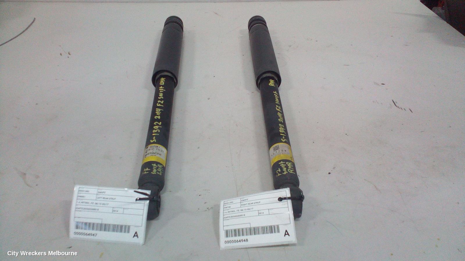 SUZUKI SWIFT RIGHT REAR STRUT, 1.4, PETROL, FZ, 08/2010 - 03/2017 - Image 3