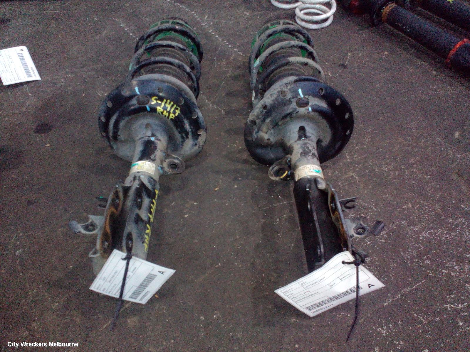 HONDA CITY RIGHT FRONT STRUT, GM6, 01/2014 - 09/2020 - Image 2