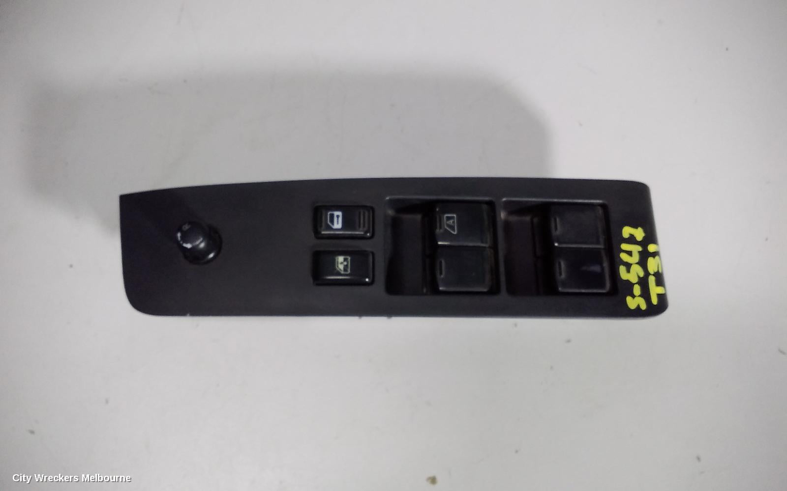 NISSAN XTRAIL PWR DR WIND SWITCH, RH FRONT (MASTER SWITCH), T31, 09/2007 - 12/2013 - Image 1