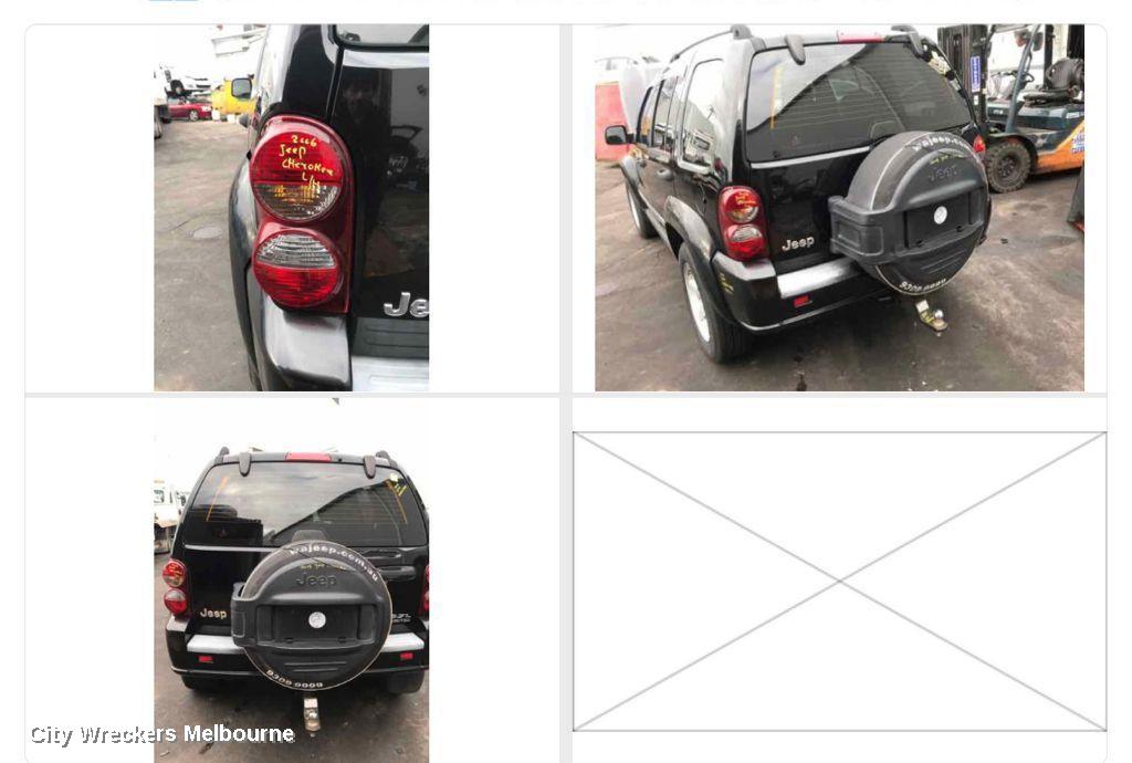 JEEP CHEROKEE REAR GARNISH, TAILGATE GARNISH, KJ, 11/2004 - 11/2007 - Image 1