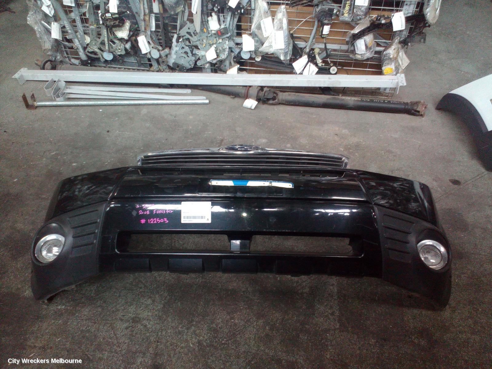 SUBARU FORESTER FRONT BUMPER, BUMPER BAR, XT TYPE, 02/2008 - 12/2012 - Image 1