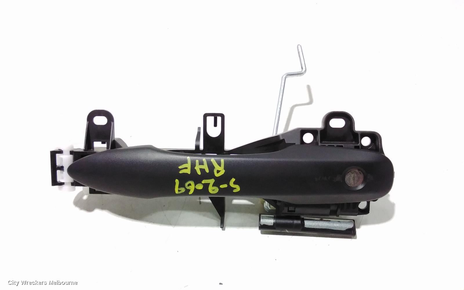 TOYOTA HIACE DOOR HANDLE, OUTER, RH FRONT, BLACK, 300 SERIES, 04/2019 ONWARDS - Image 1