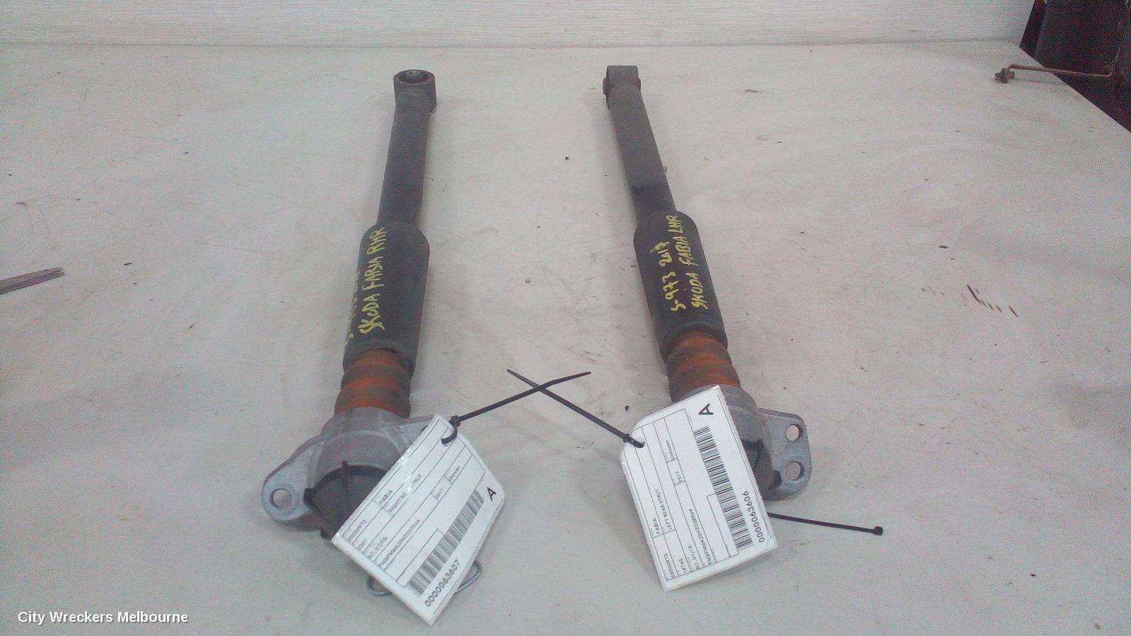 SKODA FABIA LEFT REAR STRUT, NJ, 01/2015 - 08/2021 - Image 2