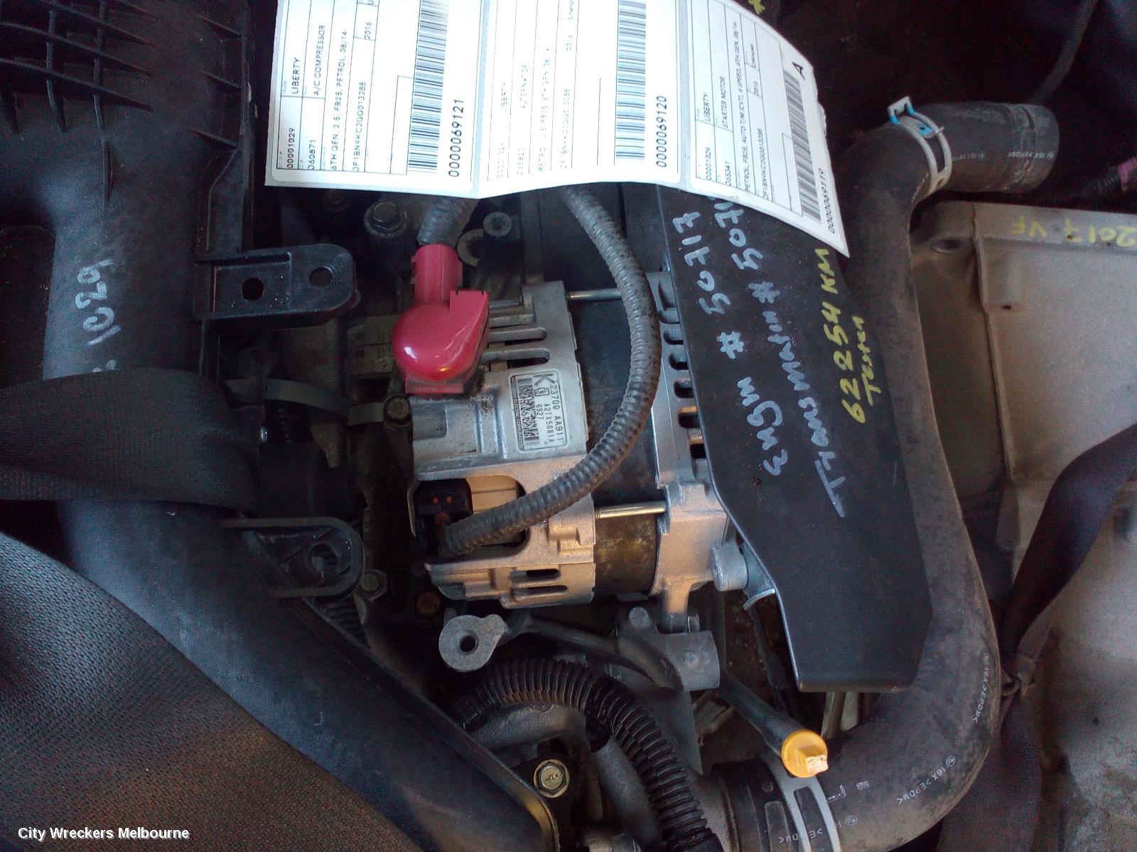 SUBARU LIBERTY ALTERNATOR, PETROL, 2.5, FB25, P/N 23700AA911, 6TH GEN, 08/2014 - 04/2021 - Image 2