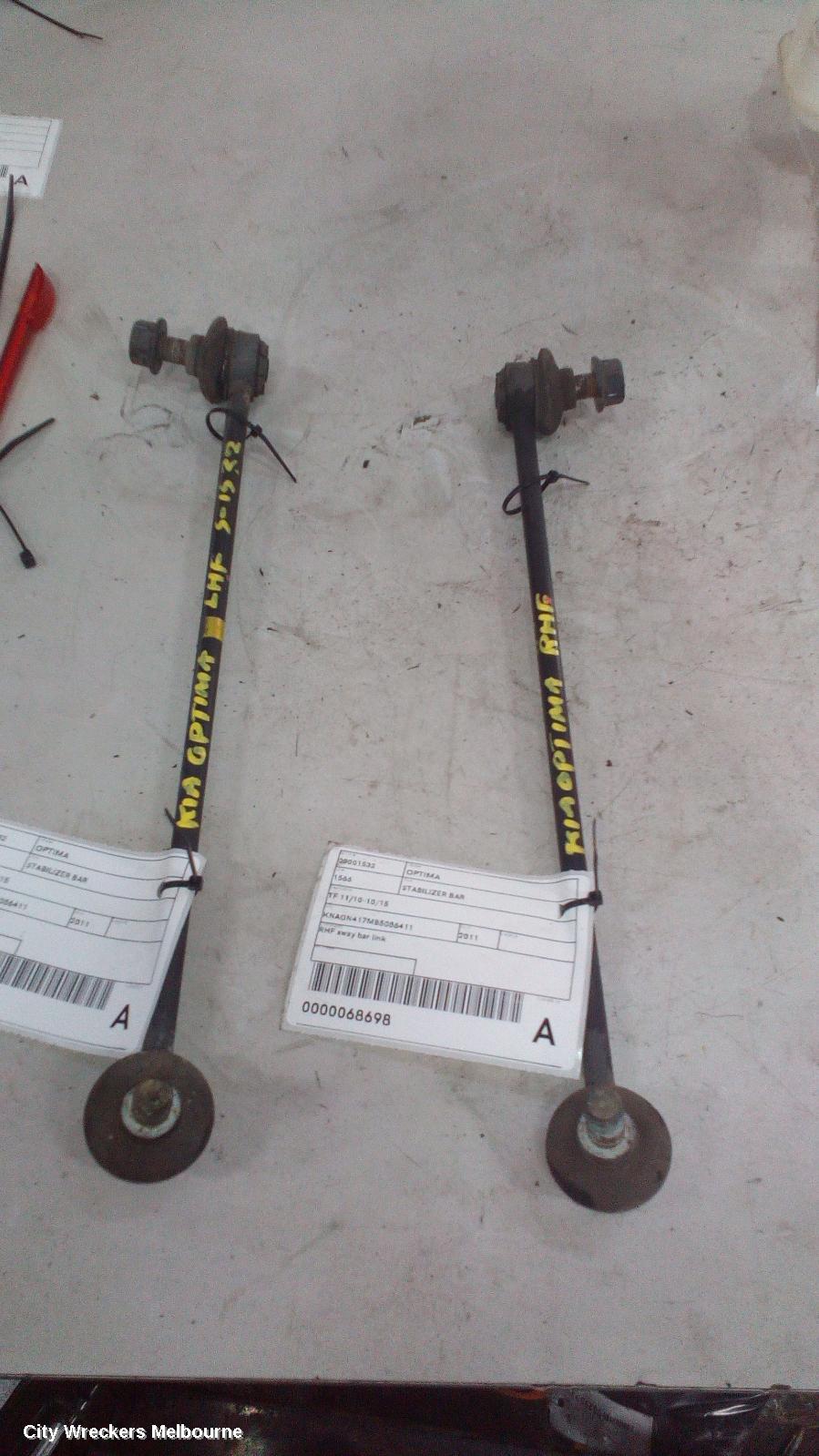 KIA OPTIMA STABILISER BAR, TF 11/2010 - 10/2015 - Image 2