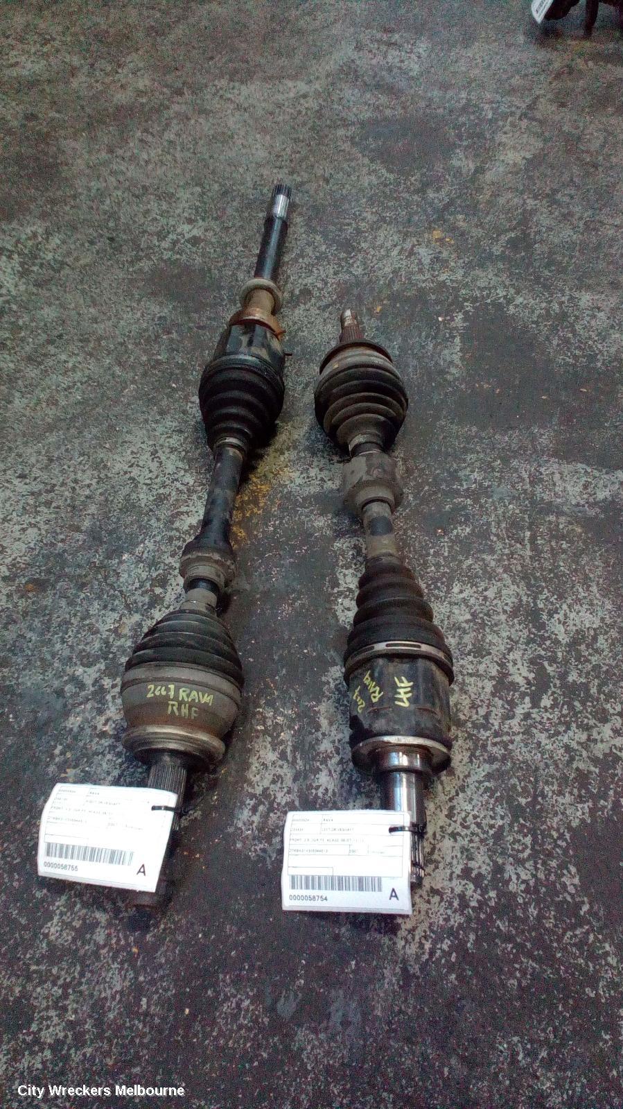 TOYOTA RAV4 LEFT DRIVESHAFT, FRONT, 3.5, 2GR-FE, ACA33, 08/2007 - 11/2012 - Image 2