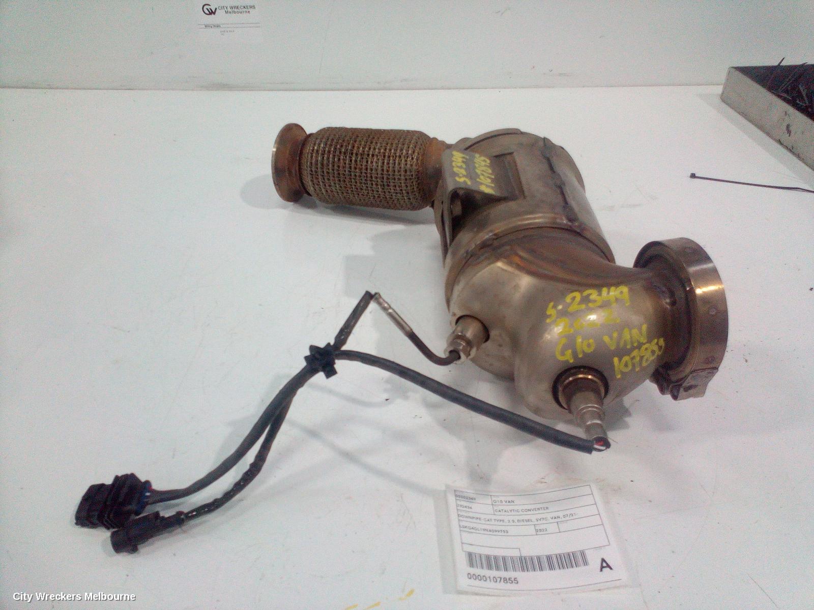 LDV G10 CATALYTIC CONVERTER, DOWNPIPE-CAT TYPE, 2.0, DIESEL, SV7C, VAN, 07/2021 ONWARDS - Image 2