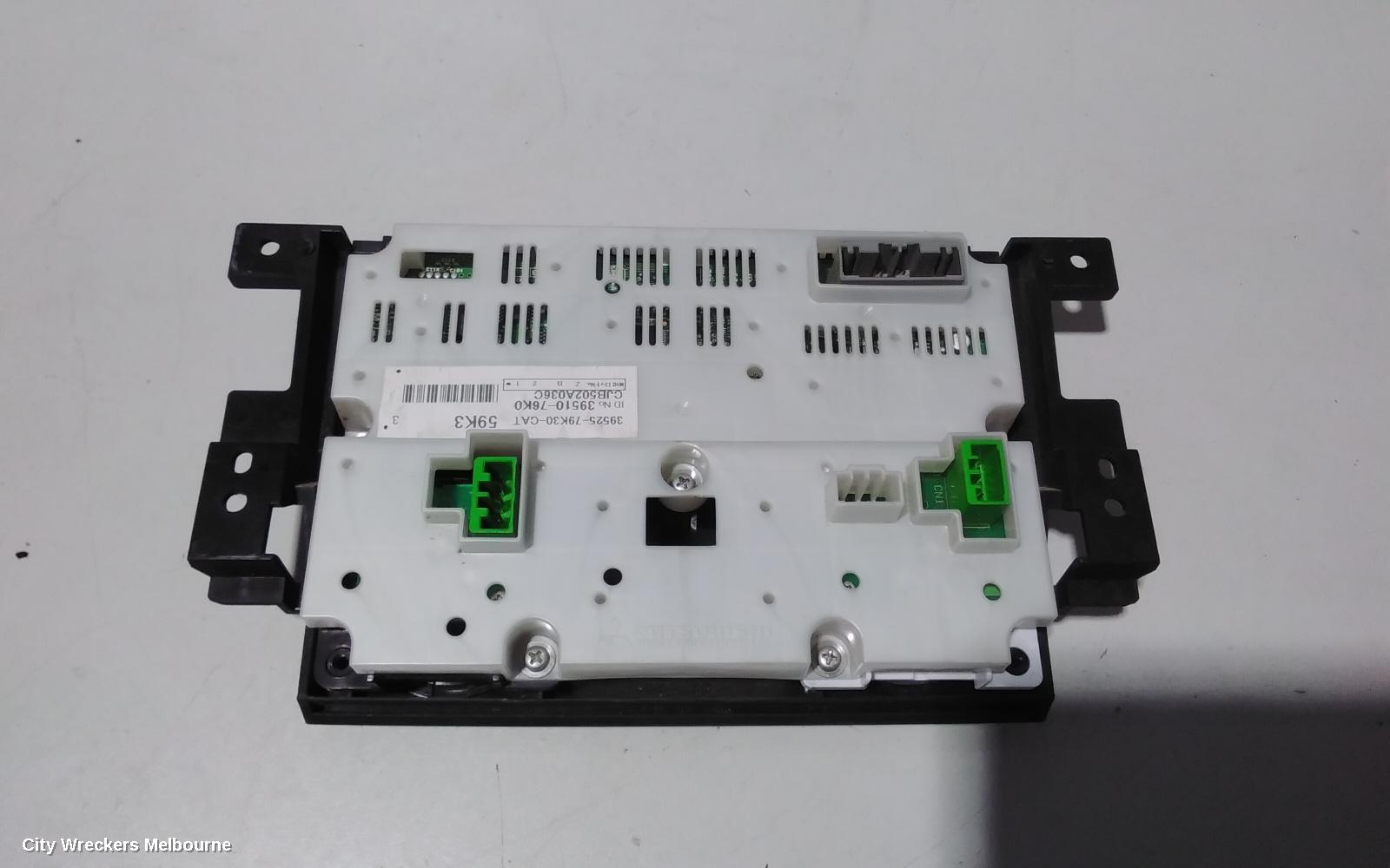 SUZUKI VITARA HEATER/AC CONTROLS, GRAND VITARA, JT, CLIMATE CONTROL TYPE, W/ LIGHT UP SCREEN, 08/2008 - 07/2012 - Image 3