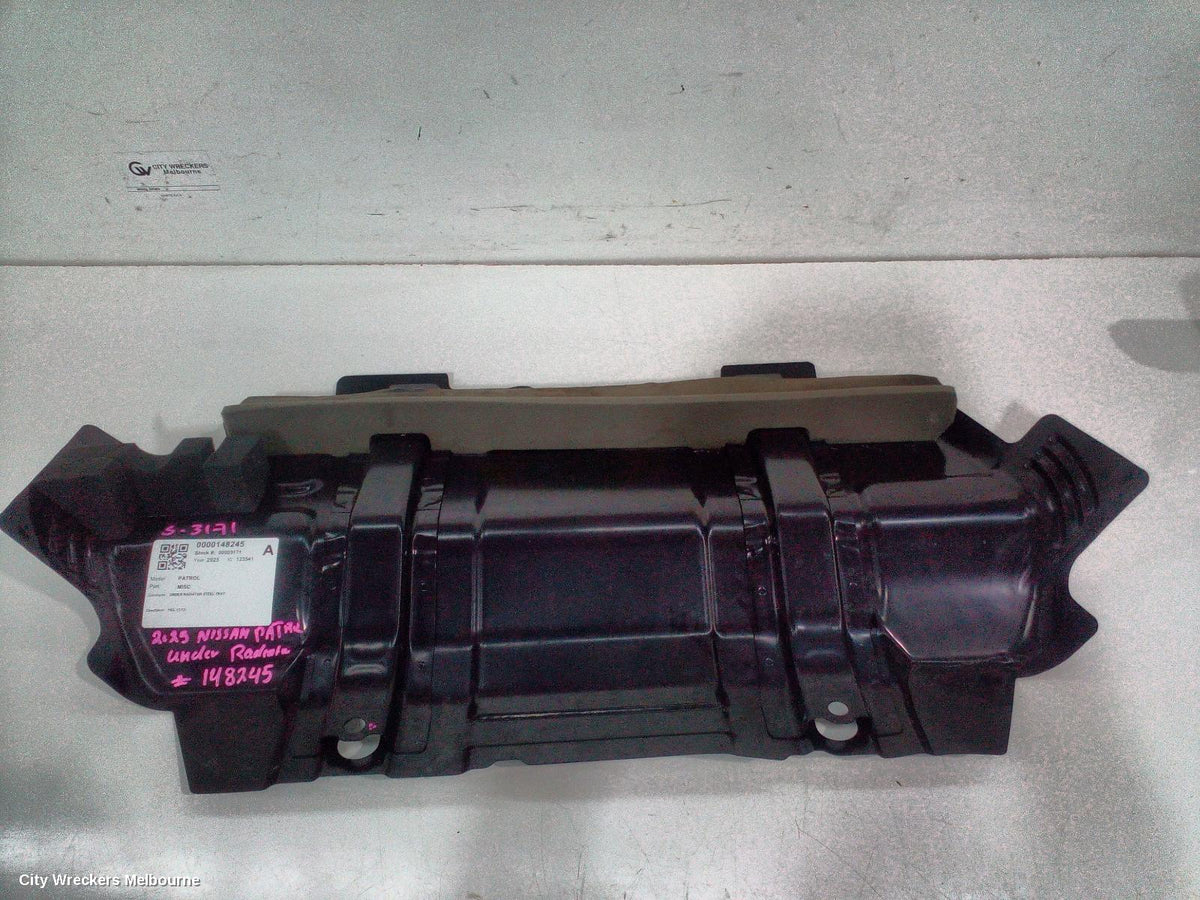 NISSAN PATROL, Y62, 11/2012 ONWARDS, UNDER RADIATOR STEEL TRAY: 148245 - Image 2