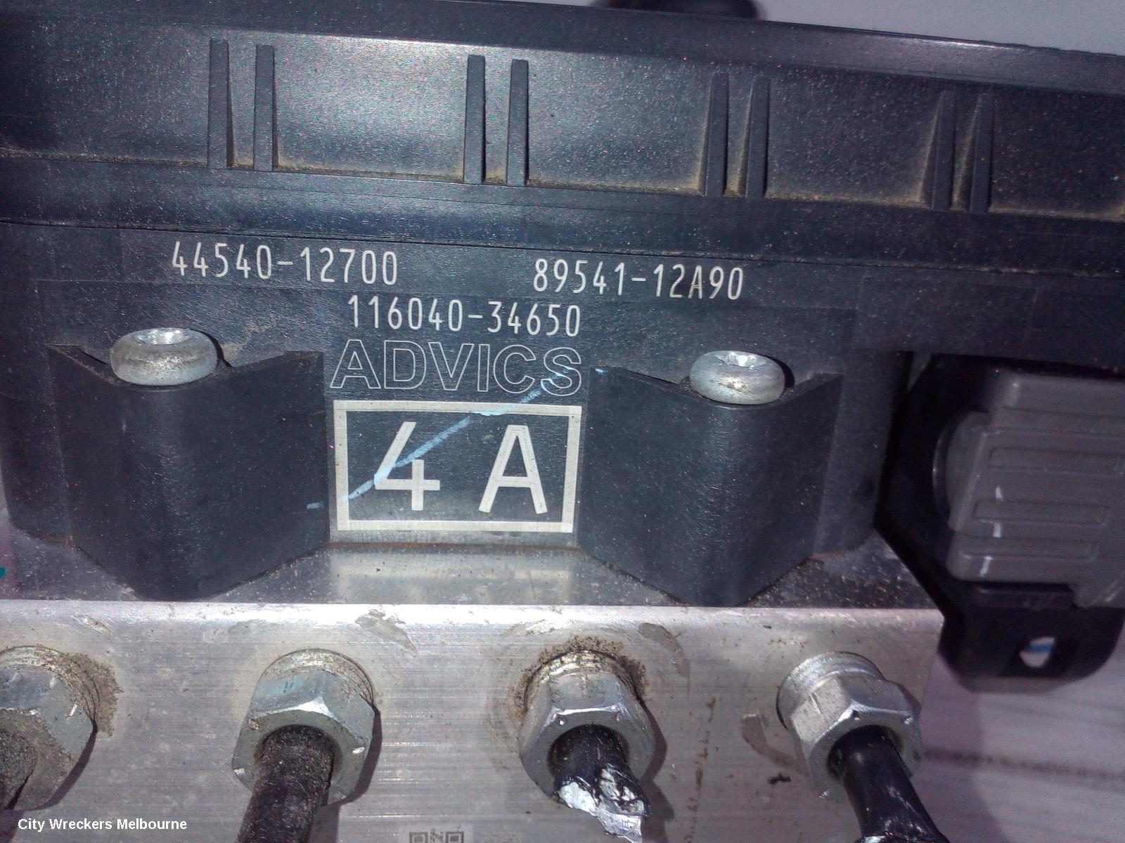 TOYOTA COROLLA ABS PUMP/MODULATOR, ZRE182R, HATCH, NON HYBRID, 03/2015 - 06/2018 - Image 1