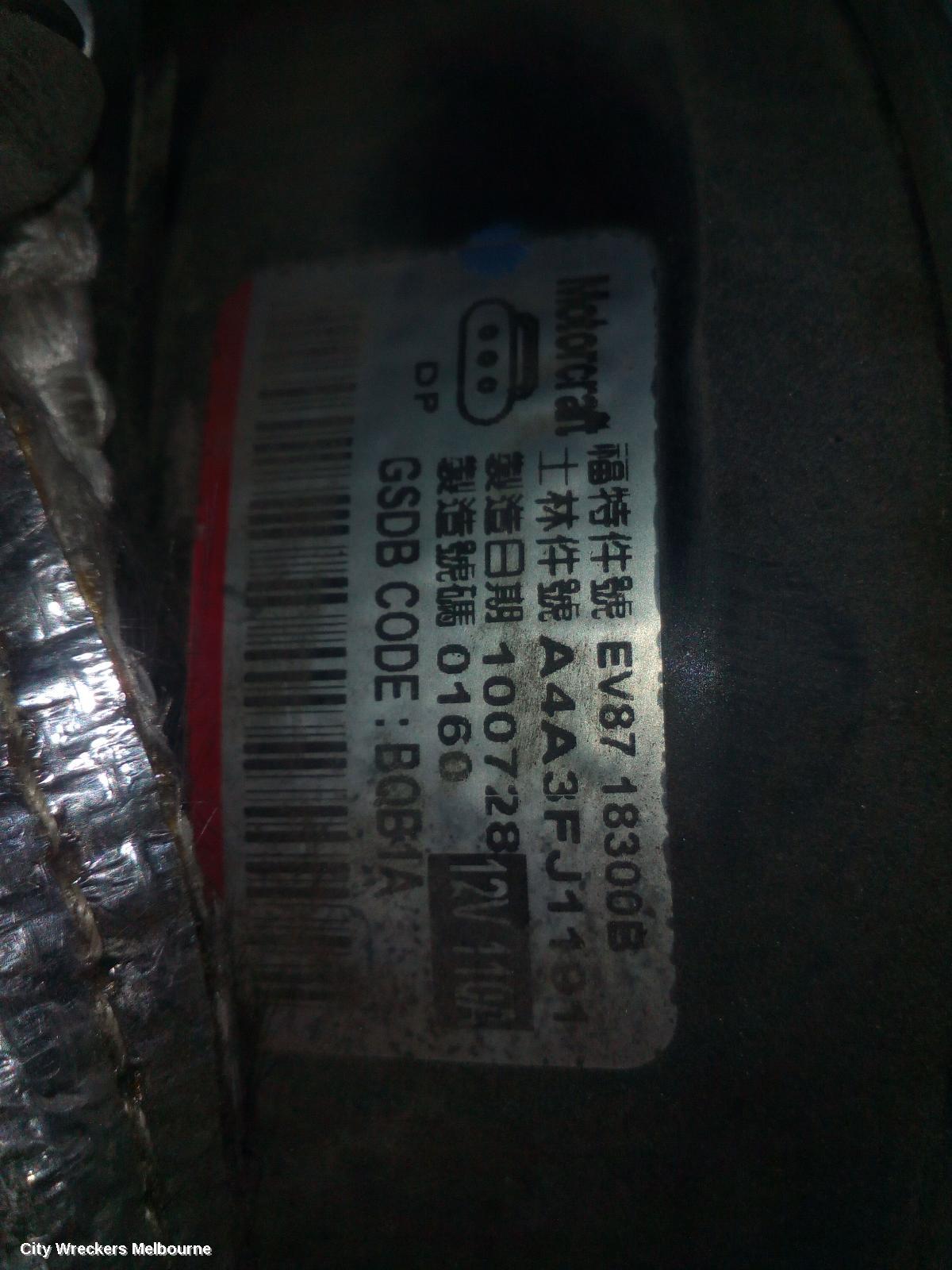 FORD ESCAPE ALTERNATOR, PETROL, 2.3, 3 PIN TYPE, ZB-ZD, 01/2004 - 01/2012 - Image 1