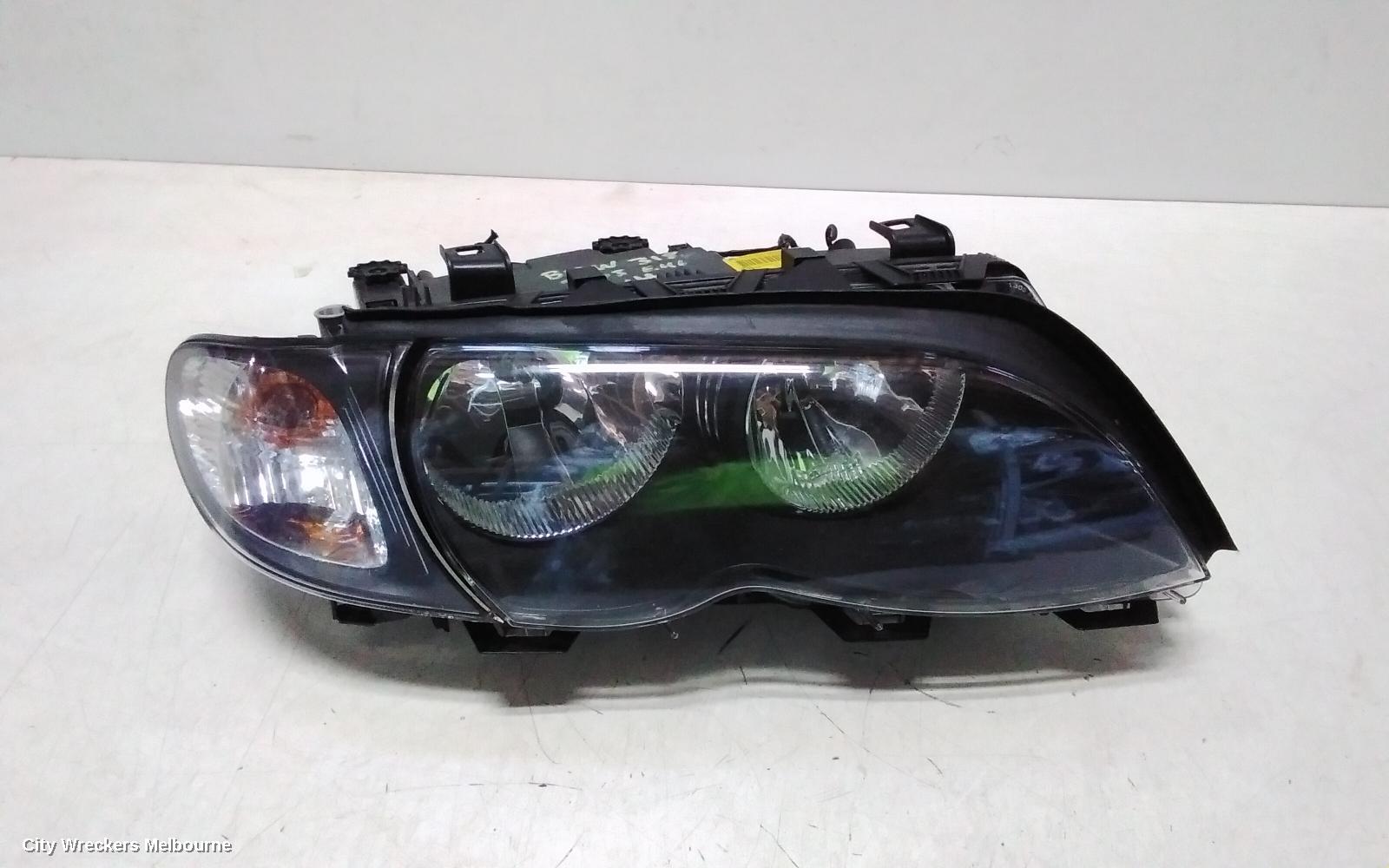 BMW 3 SERIES RIGHT HEADLAMP, E46, SEDAN, STANDARD, 10/2001 - 07/2006 - Image 1