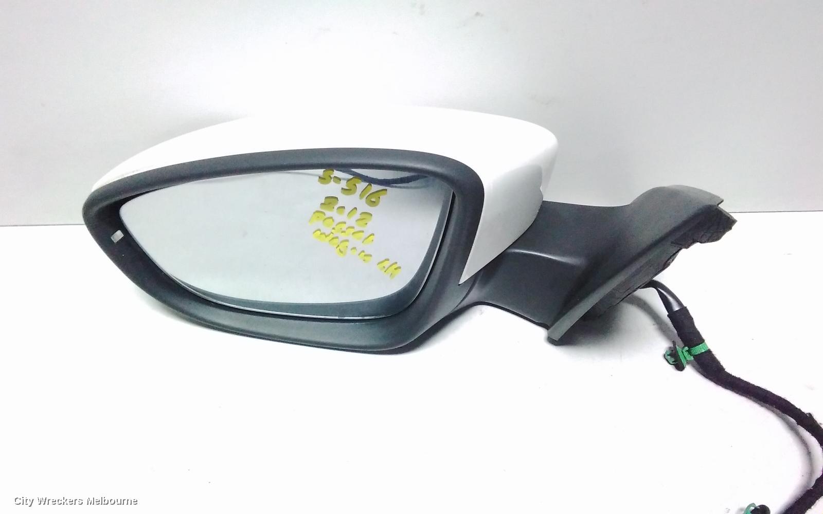 VOLKSWAGEN PASSAT LEFT DOOR MIRROR, 3C/MK6 B7, MANUAL FOLD, NON LANE CHANGE ASSIST TYPE (6XU/7Y0), 09/2010 - 05/2015 - Image 2