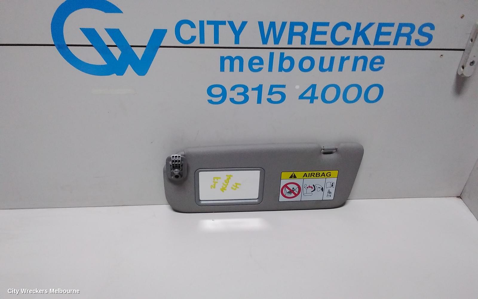 HYUNDAI ACCENT SUNVISOR, RB, LH SIDE, 07/2011 - 12/2019 - Image 1