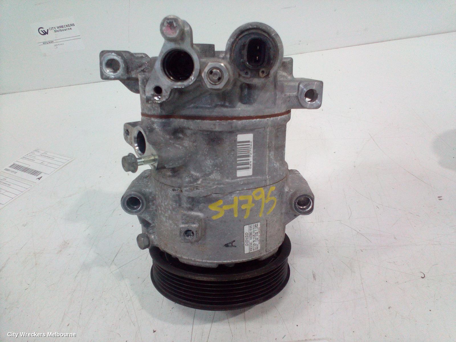 TOYOTA COROLLA A/C COMPRESSOR, ZRE182R, 1.8, 2ZR-FE, PETROL, NON HYBRID, 10/2012 - 06/2018 - Image 3